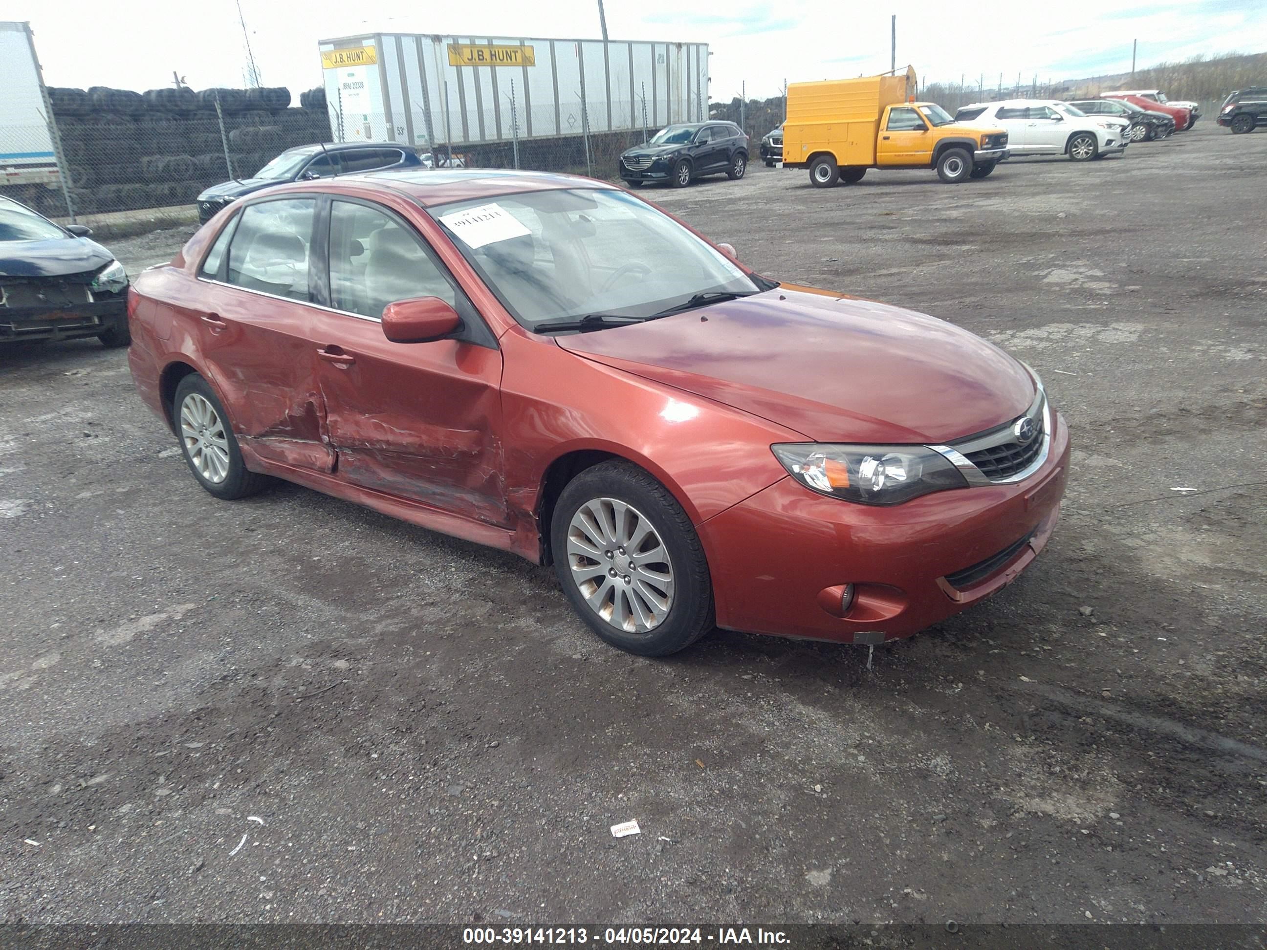 SUBARU IMPREZA 2009 jf1ge60639h506787