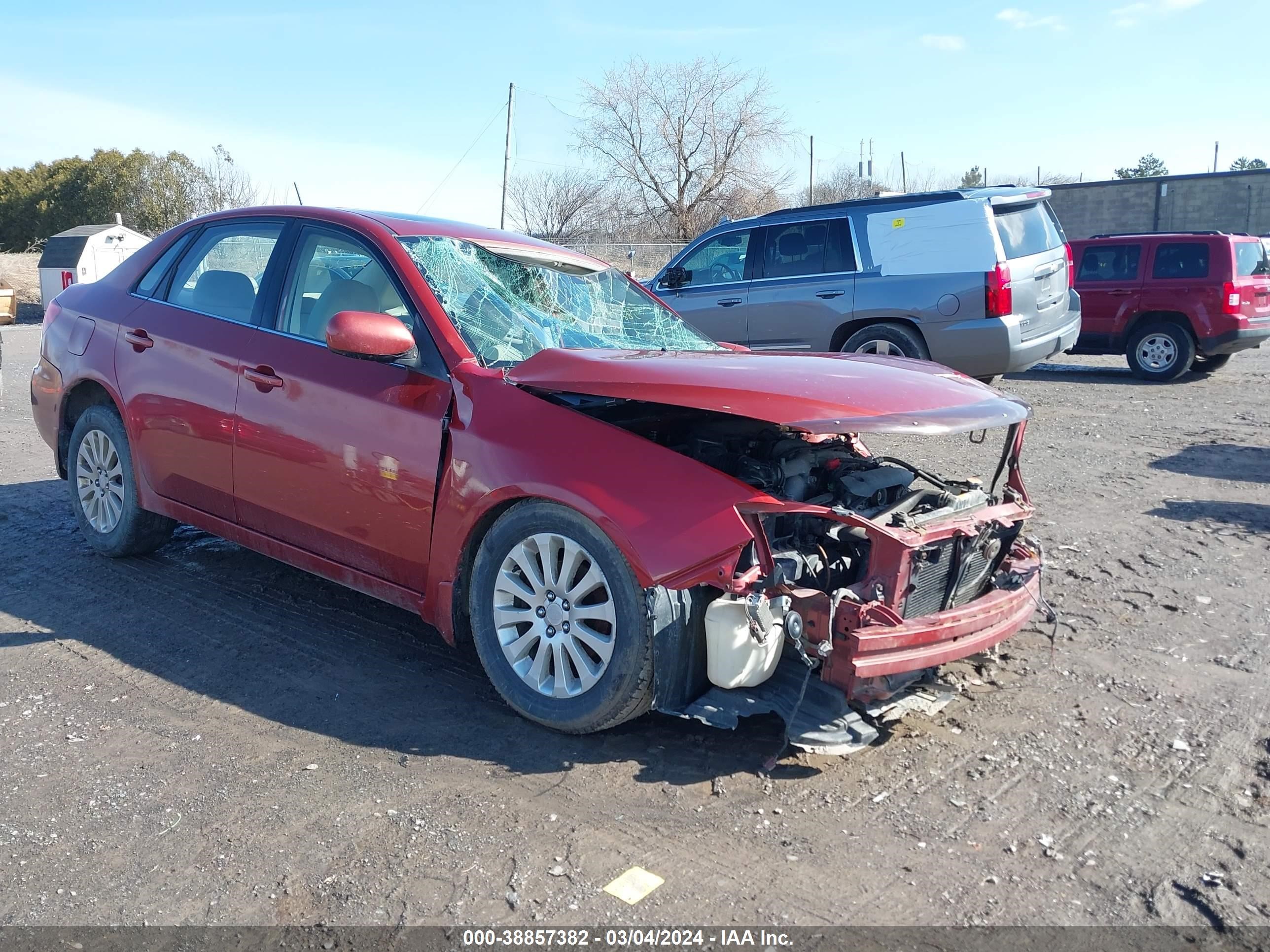 SUBARU IMPREZA 2009 jf1ge60639h519149