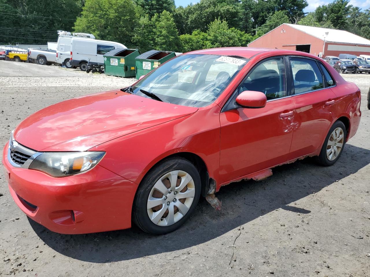 SUBARU IMPREZA 2009 jf1ge61609h516627