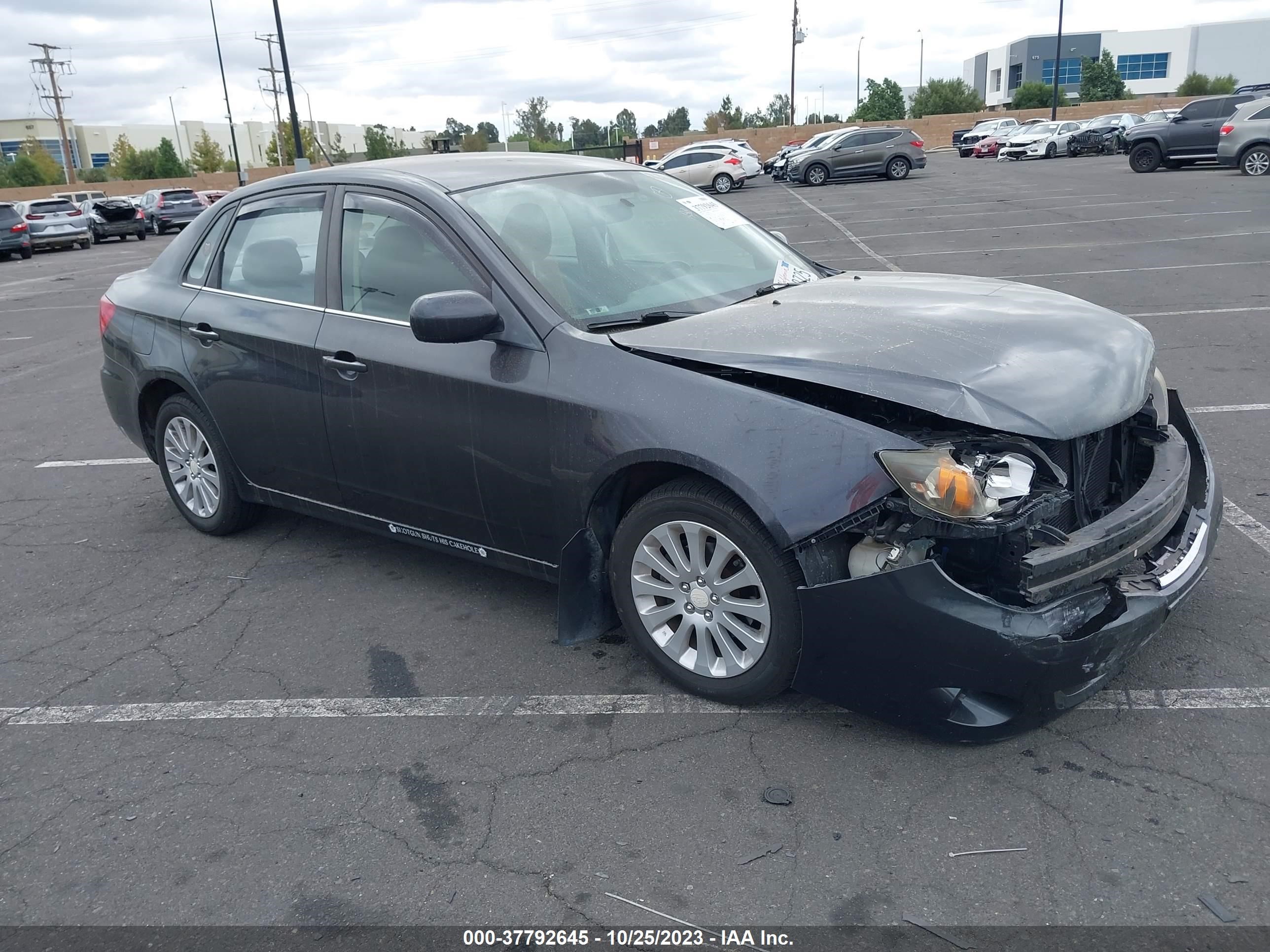 SUBARU IMPREZA 2008 jf1ge61648h527726