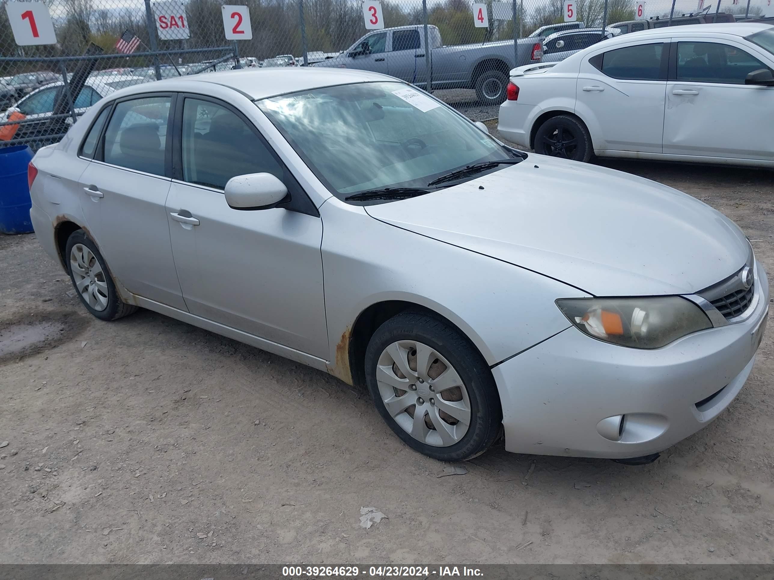 SUBARU IMPREZA 2009 jf1ge61649g501621