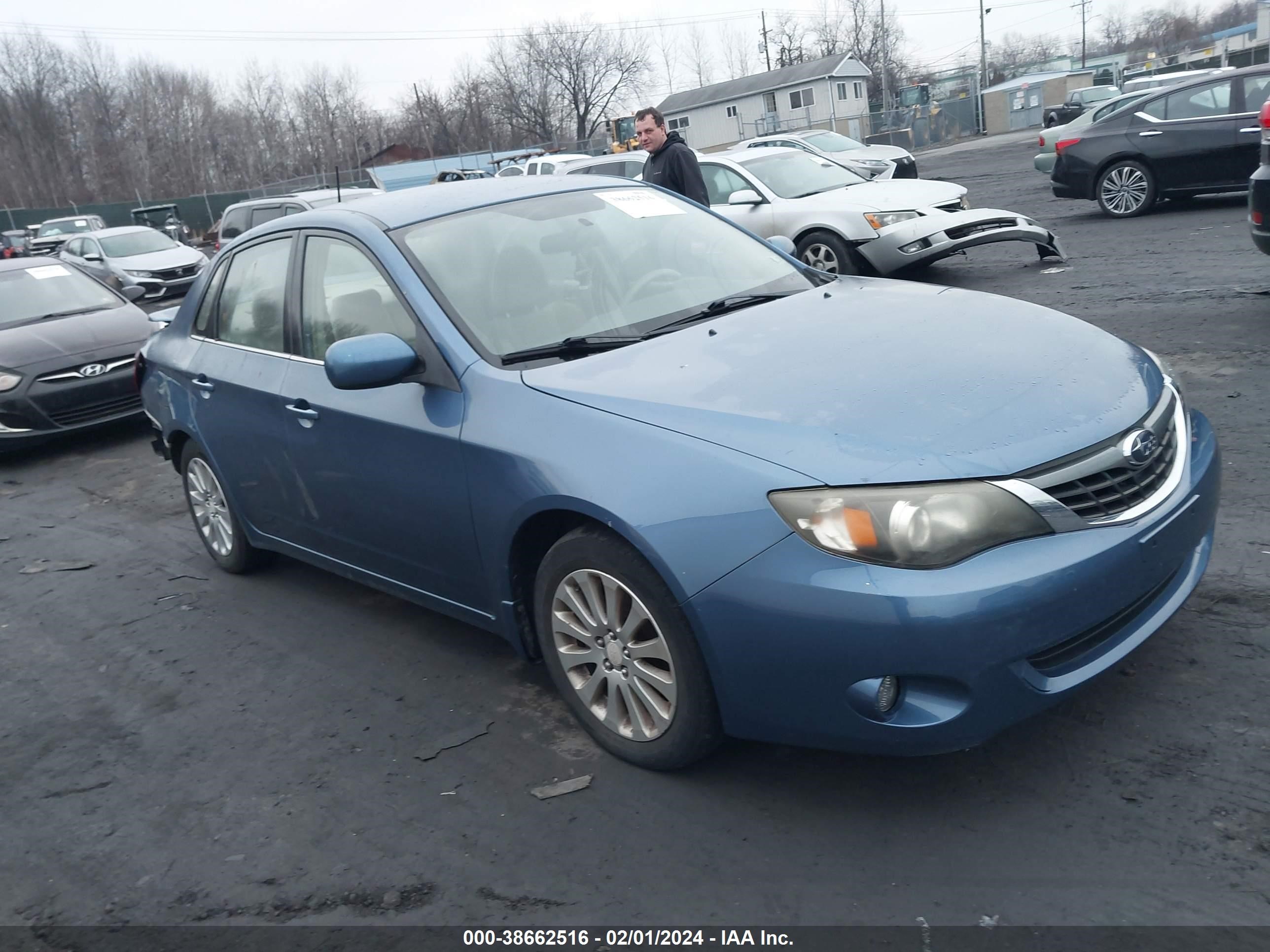 SUBARU IMPREZA 2008 jf1ge61658h510093