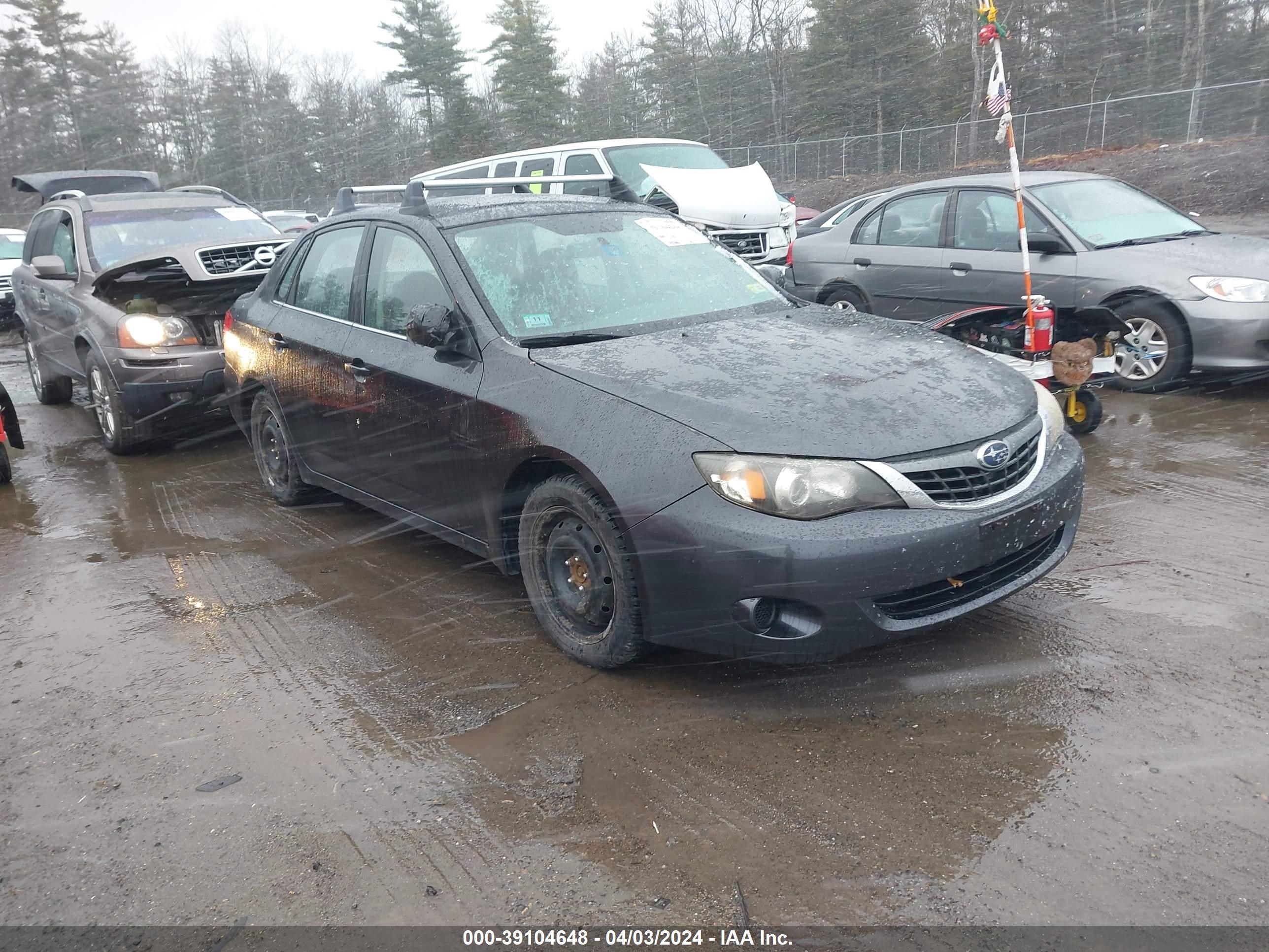 SUBARU IMPREZA 2008 jf1ge61668h526562