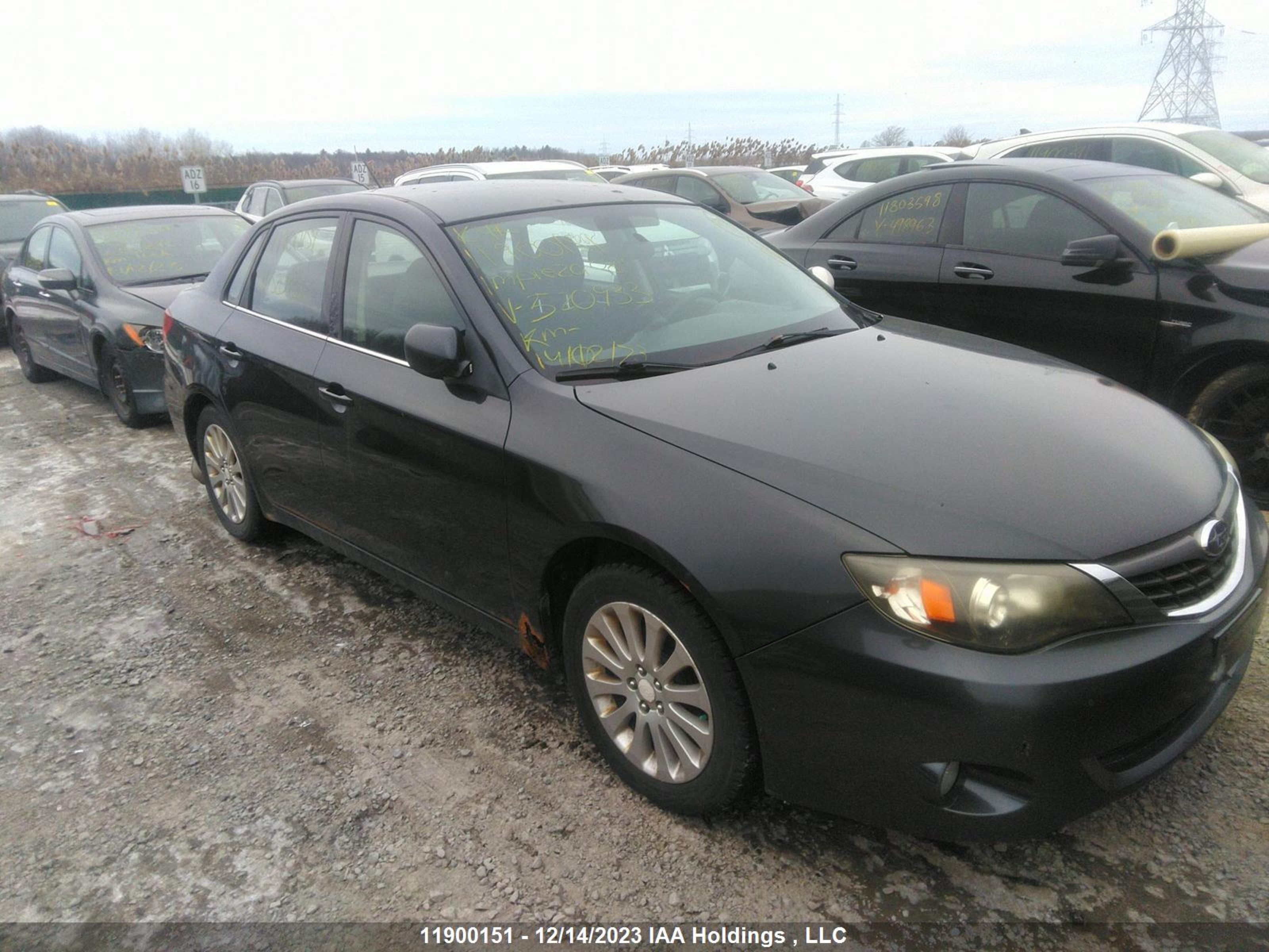 SUBARU IMPREZA 2008 jf1ge61678h520933