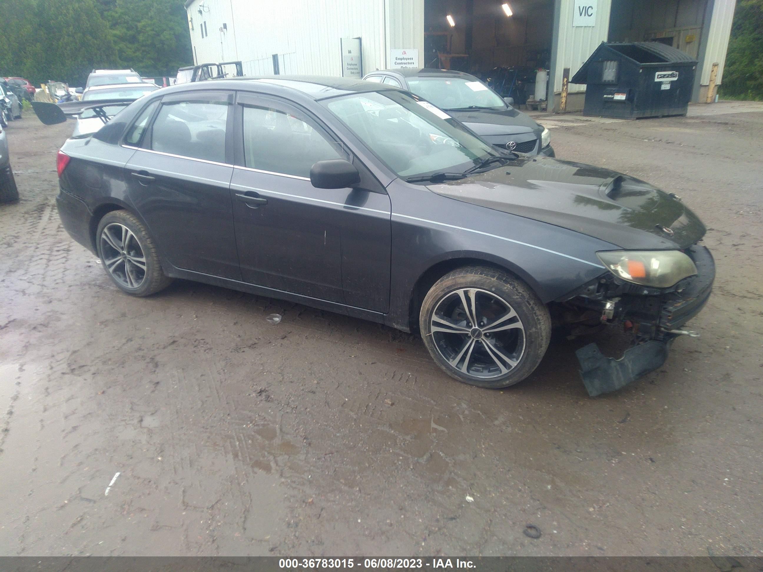 SUBARU IMPREZA 2008 jf1ge61678h528451