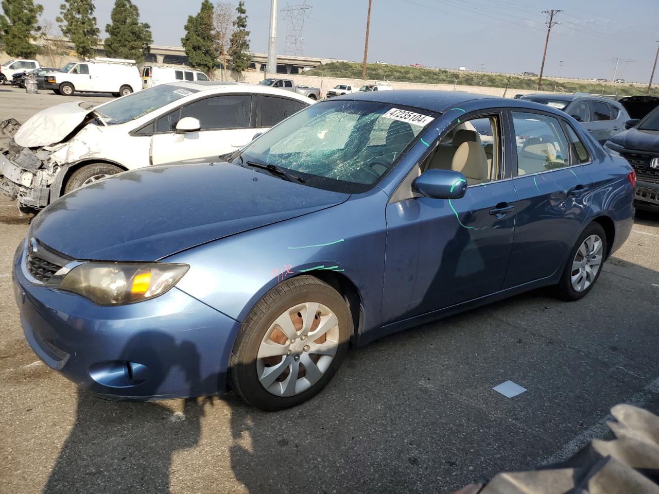 SUBARU IMPREZA 2009 jf1ge61679h509044