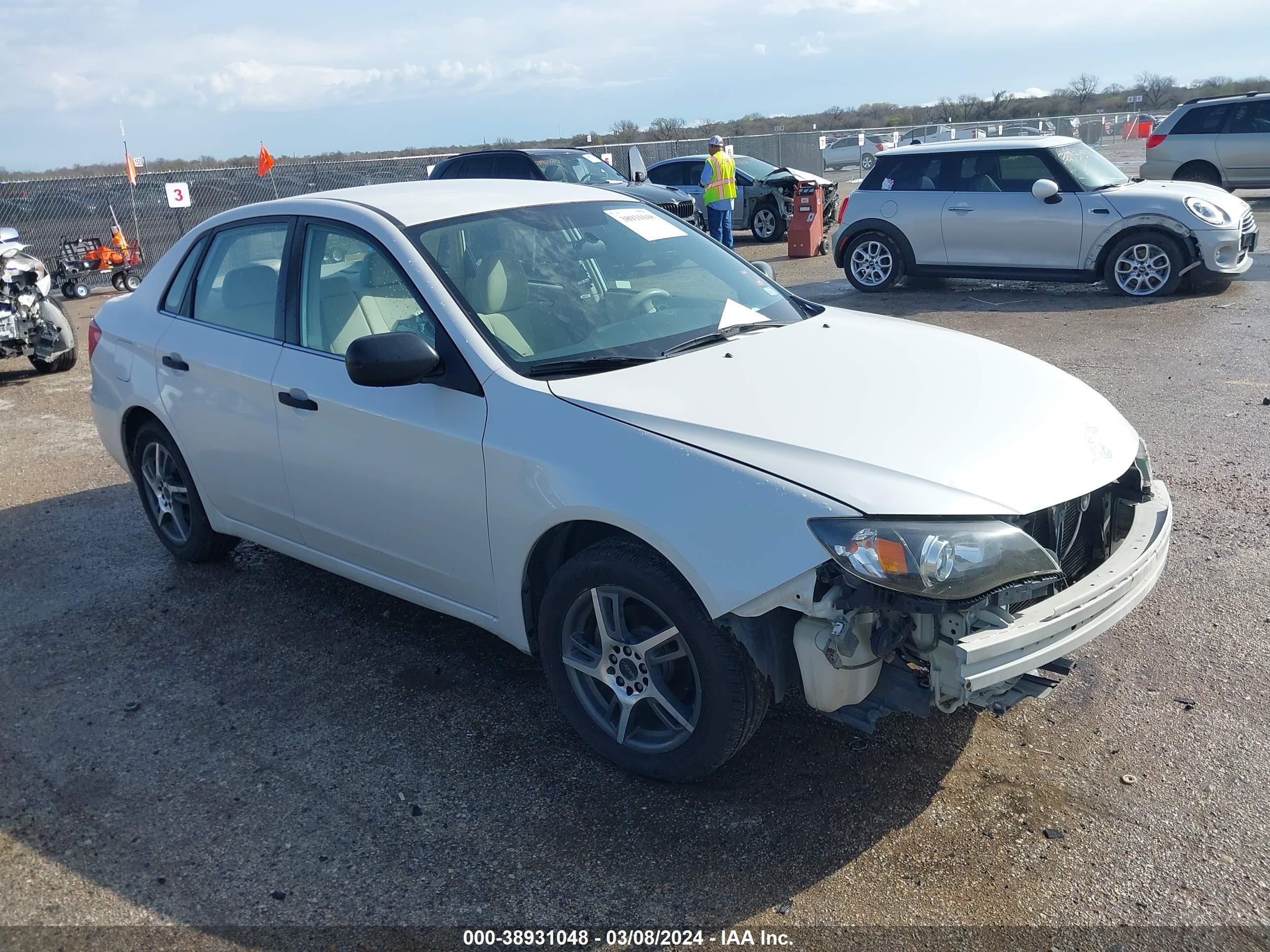 SUBARU IMPREZA 2008 jf1ge61688h516261