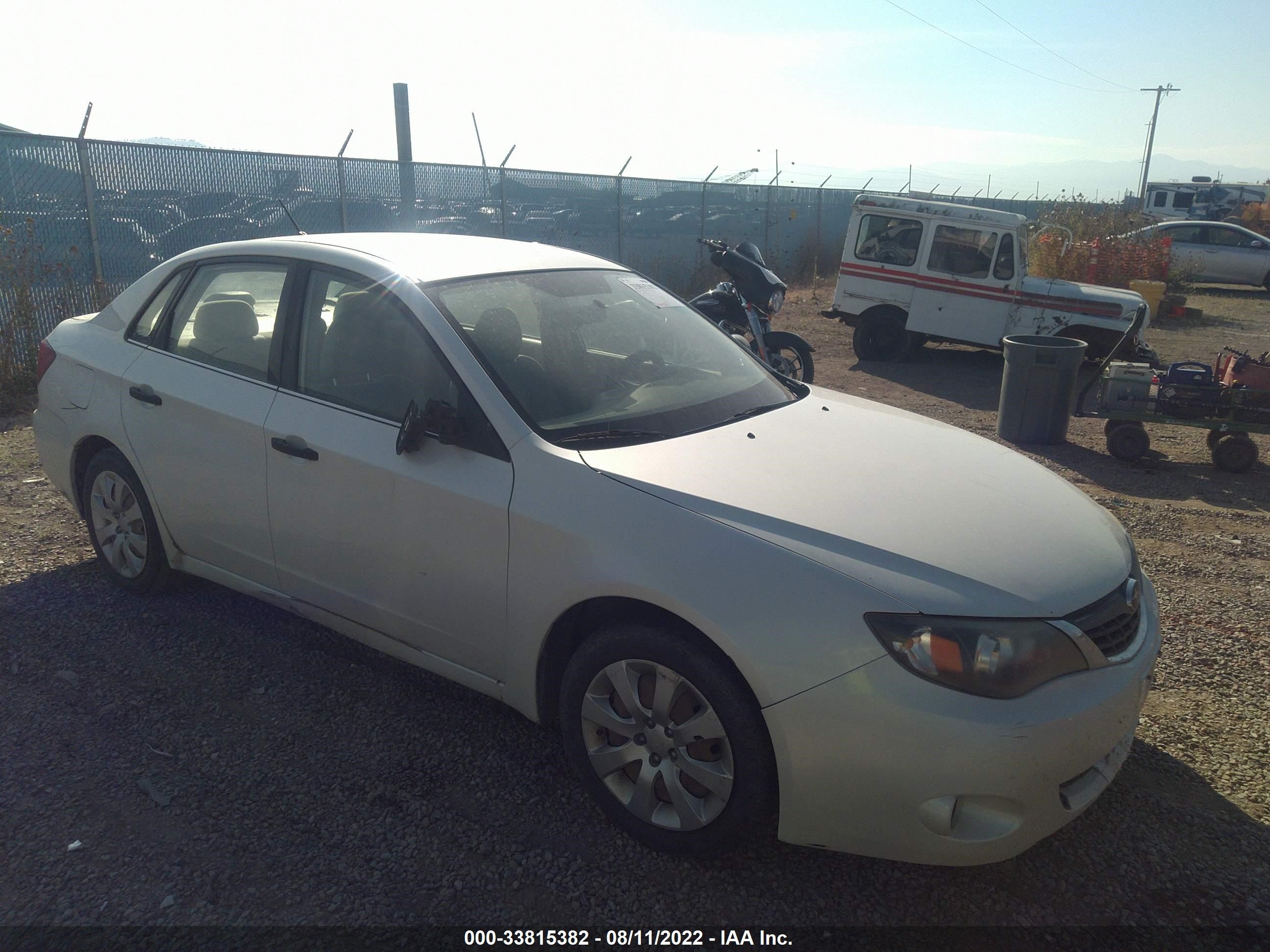 SUBARU IMPREZA 2008 jf1ge61688h518379