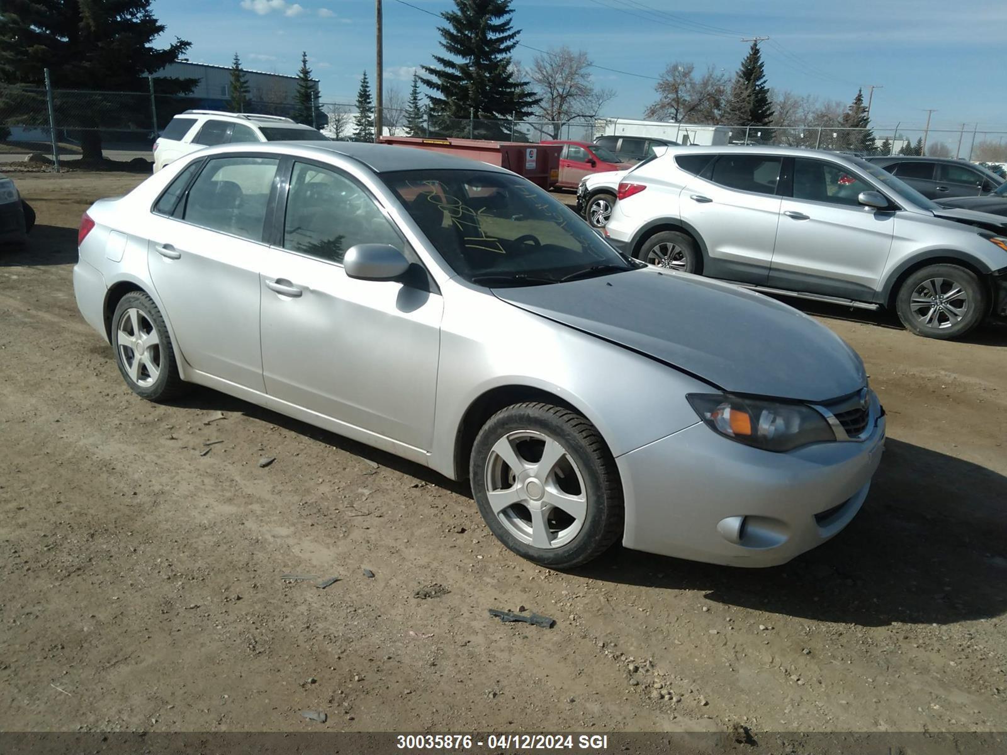 SUBARU IMPREZA 2009 jf1ge61689g508247