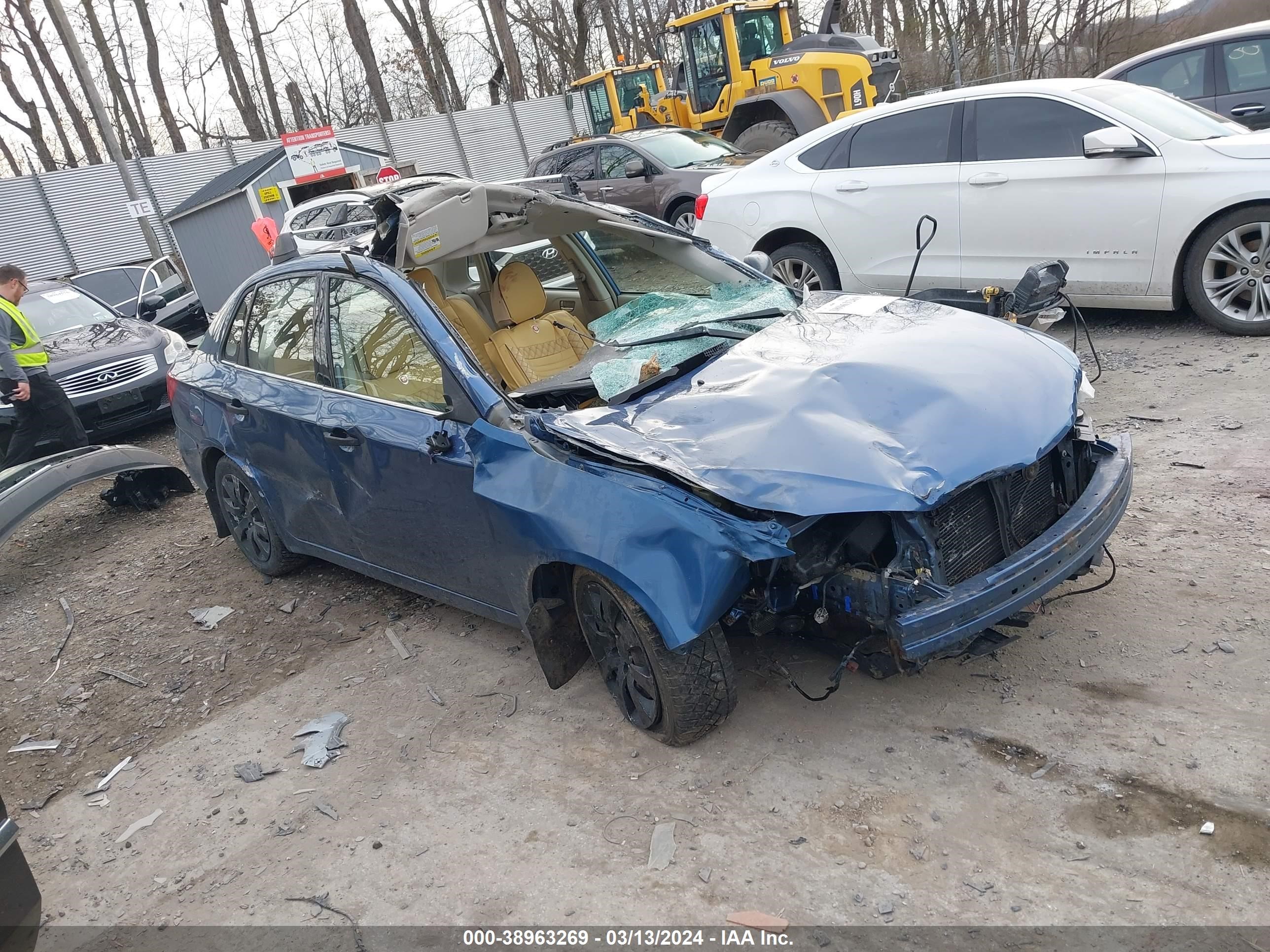 SUBARU IMPREZA 2008 jf1ge61698h503485