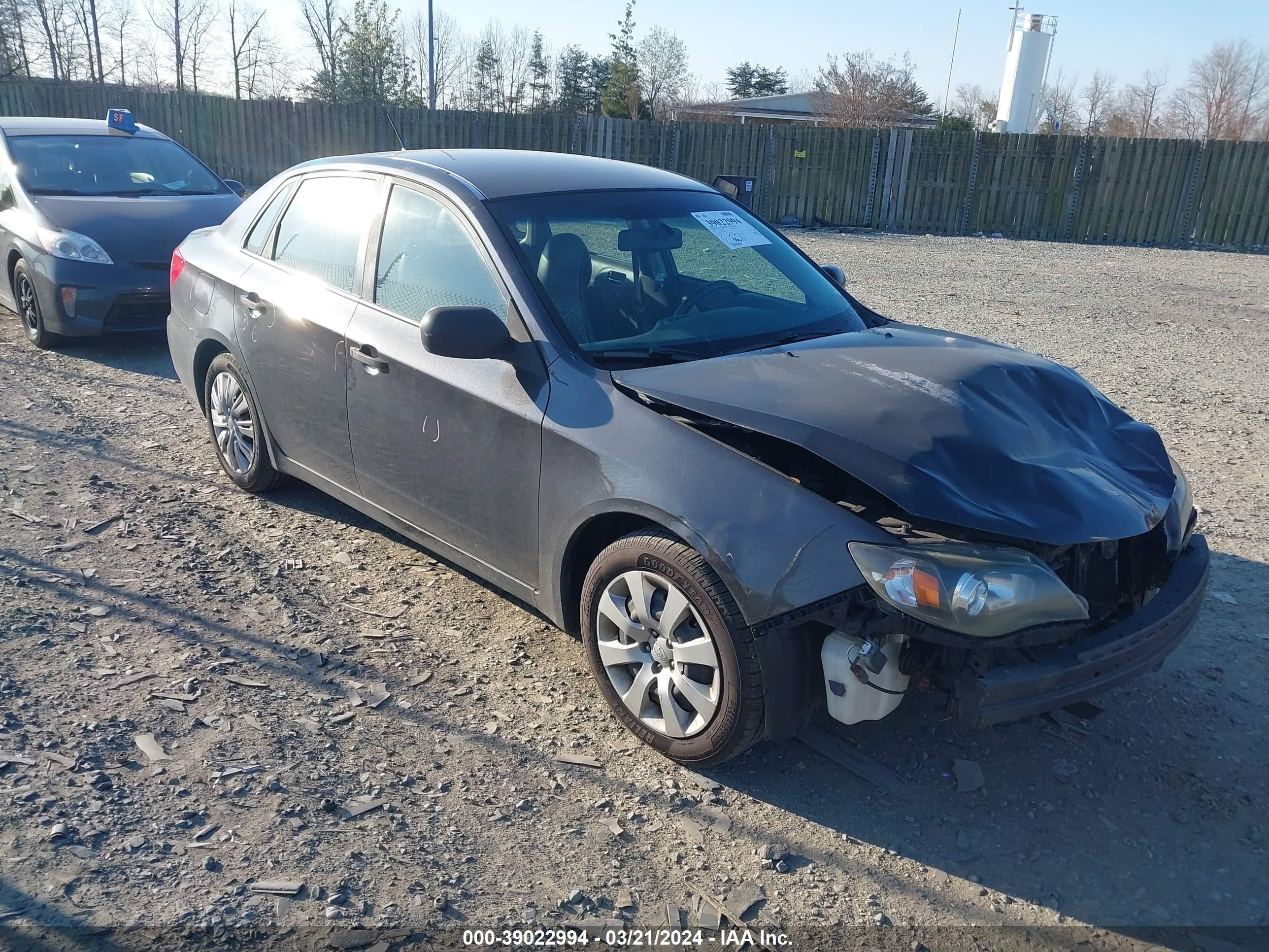 SUBARU IMPREZA 2008 jf1ge61698h504961