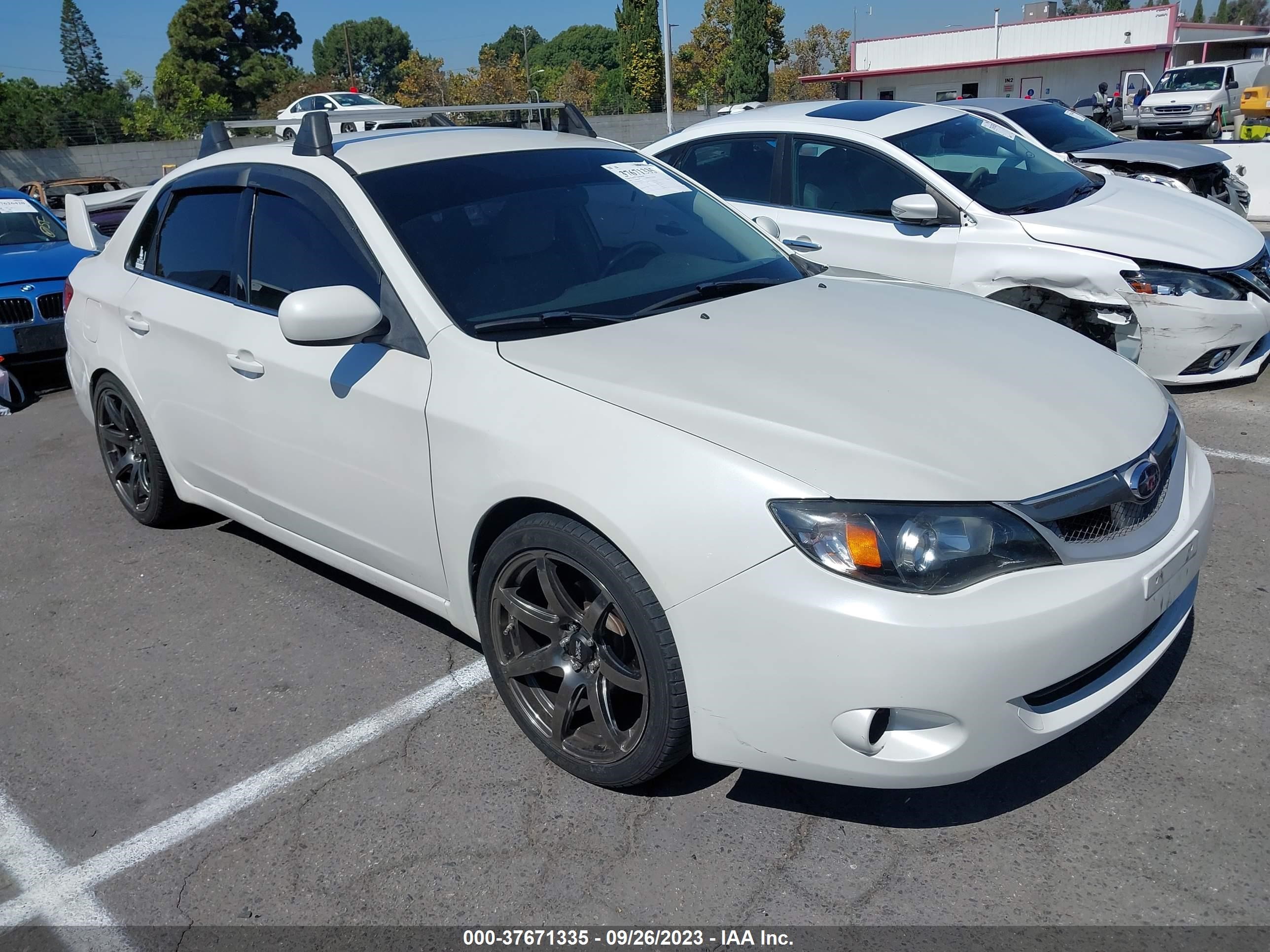 SUBARU IMPREZA 2009 jf1ge61699h507313