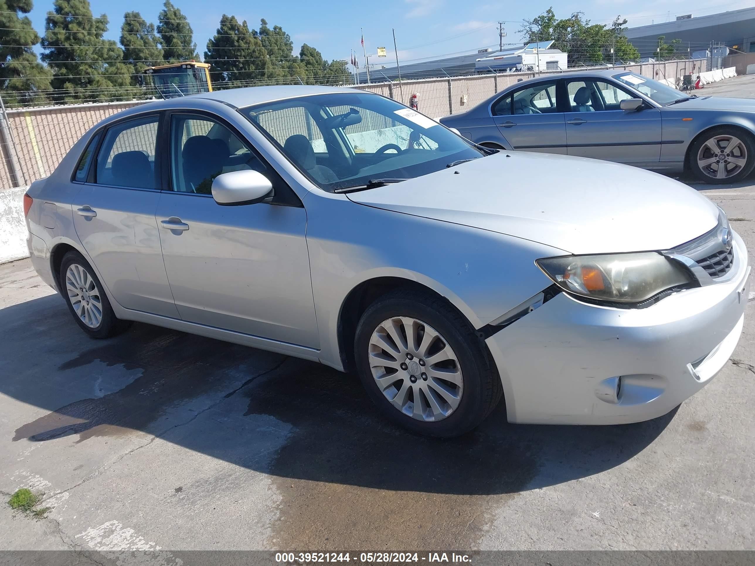 SUBARU IMPREZA 2008 jf1ge616x8g510970