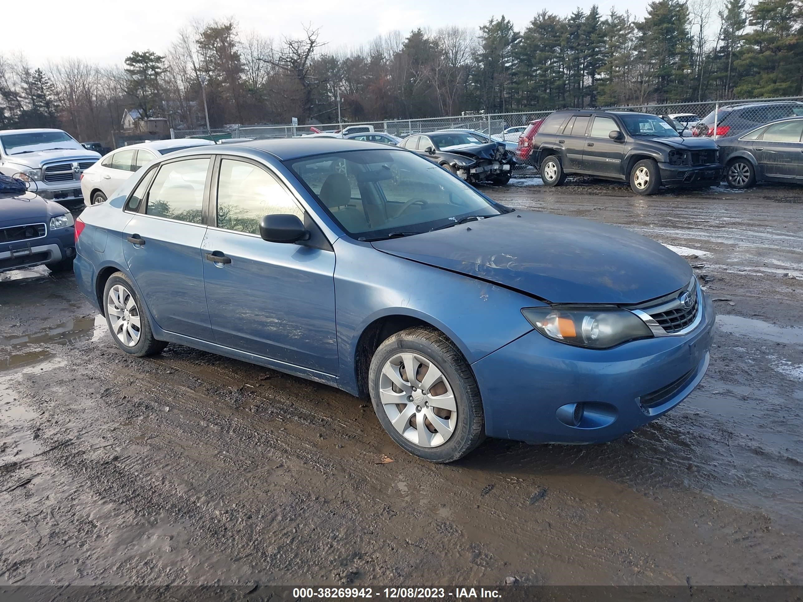 SUBARU IMPREZA 2008 jf1ge616x8g517482