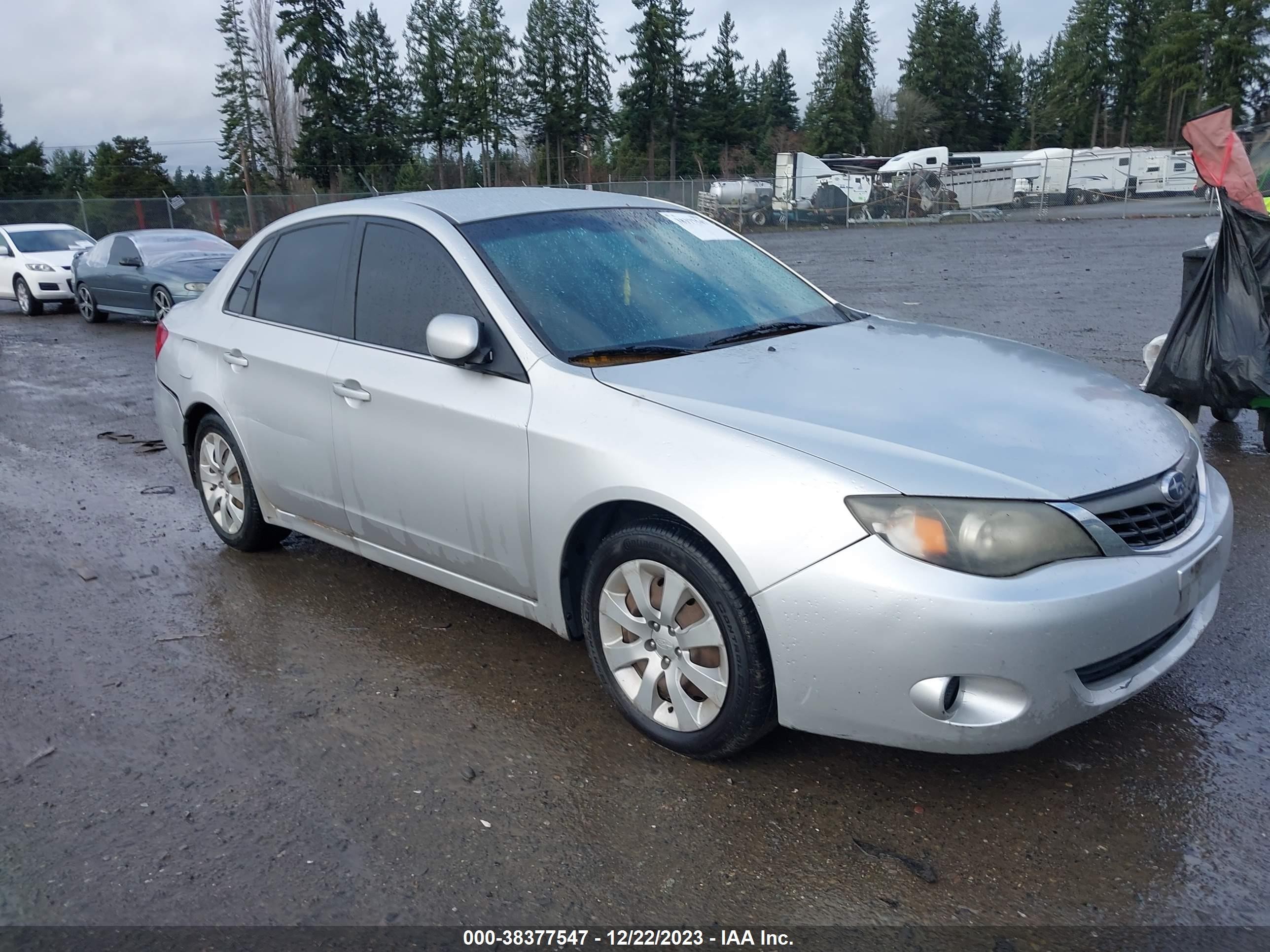 SUBARU IMPREZA 2009 jf1ge616x9h511323