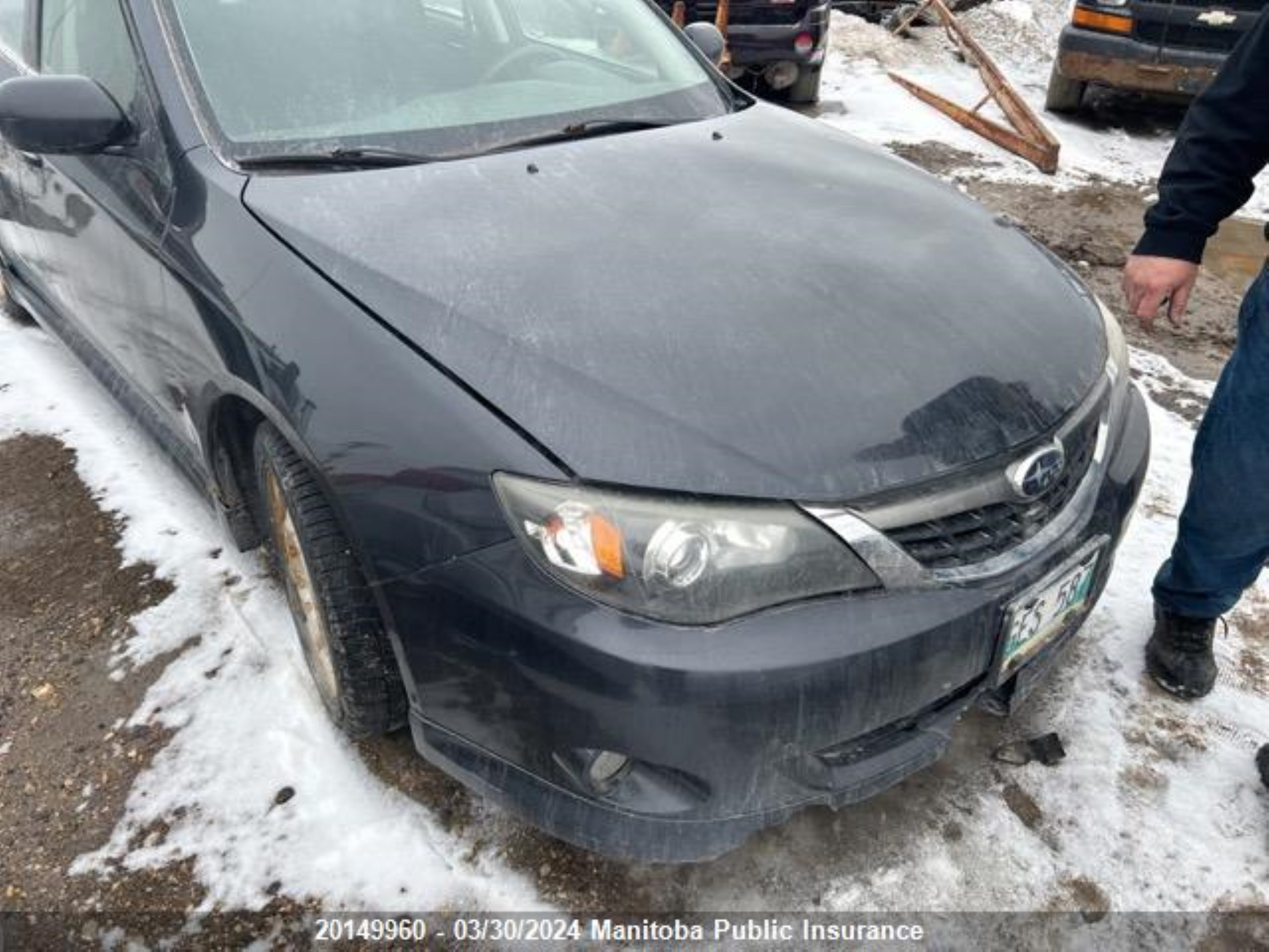 SUBARU IMPREZA 2009 jf1ge62619h520961