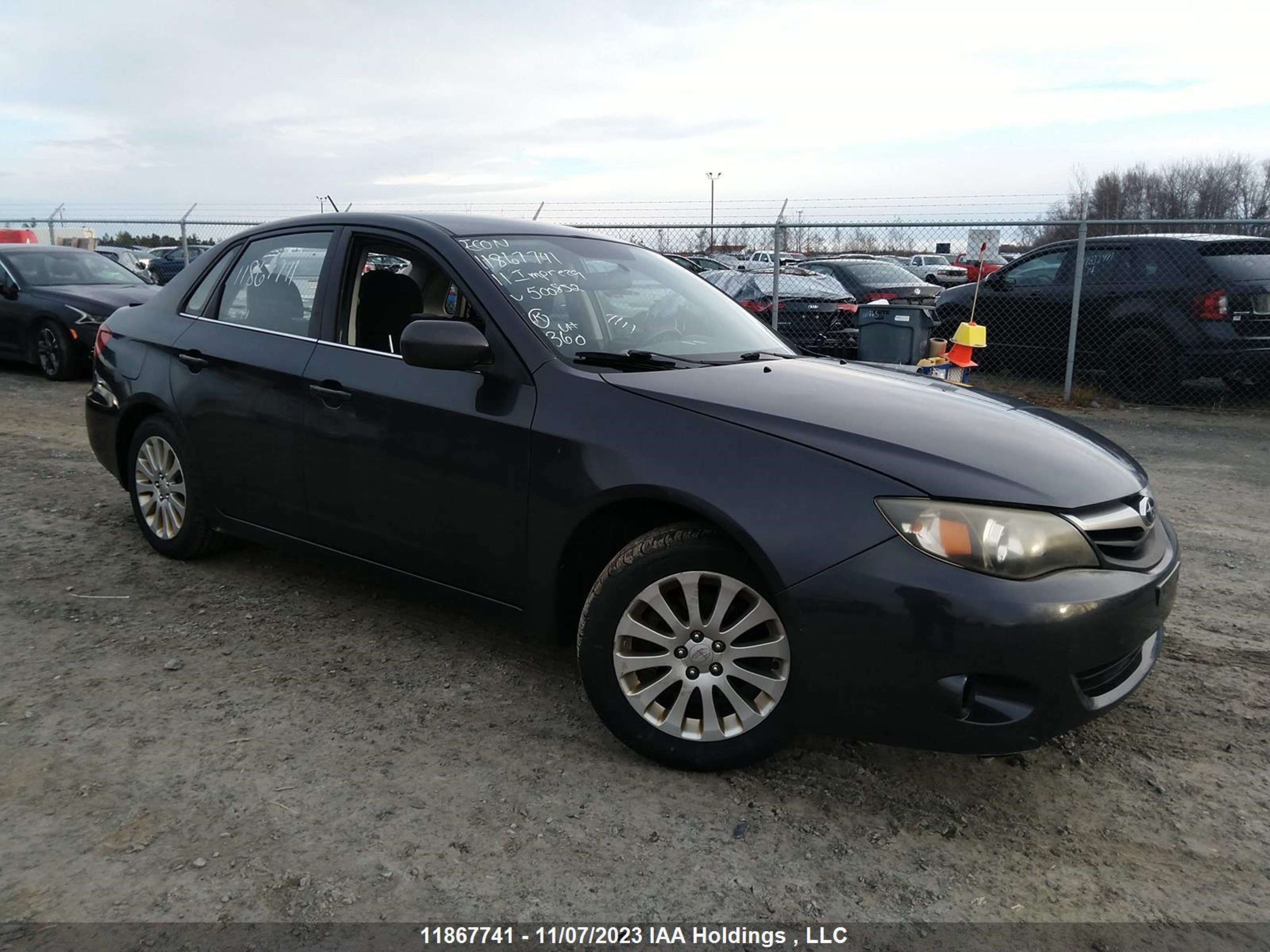 SUBARU IMPREZA 2011 jf1ge6b69bh500852