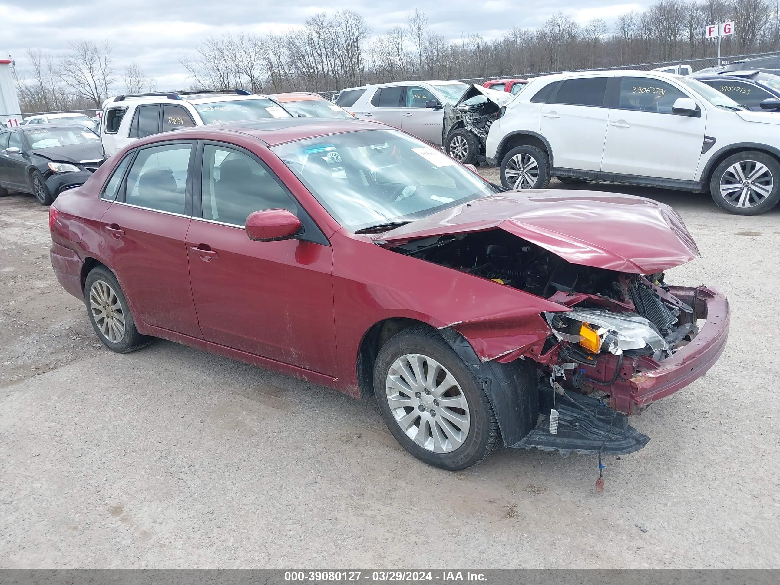 SUBARU IMPREZA 2010 jf1ge6b6xag514182