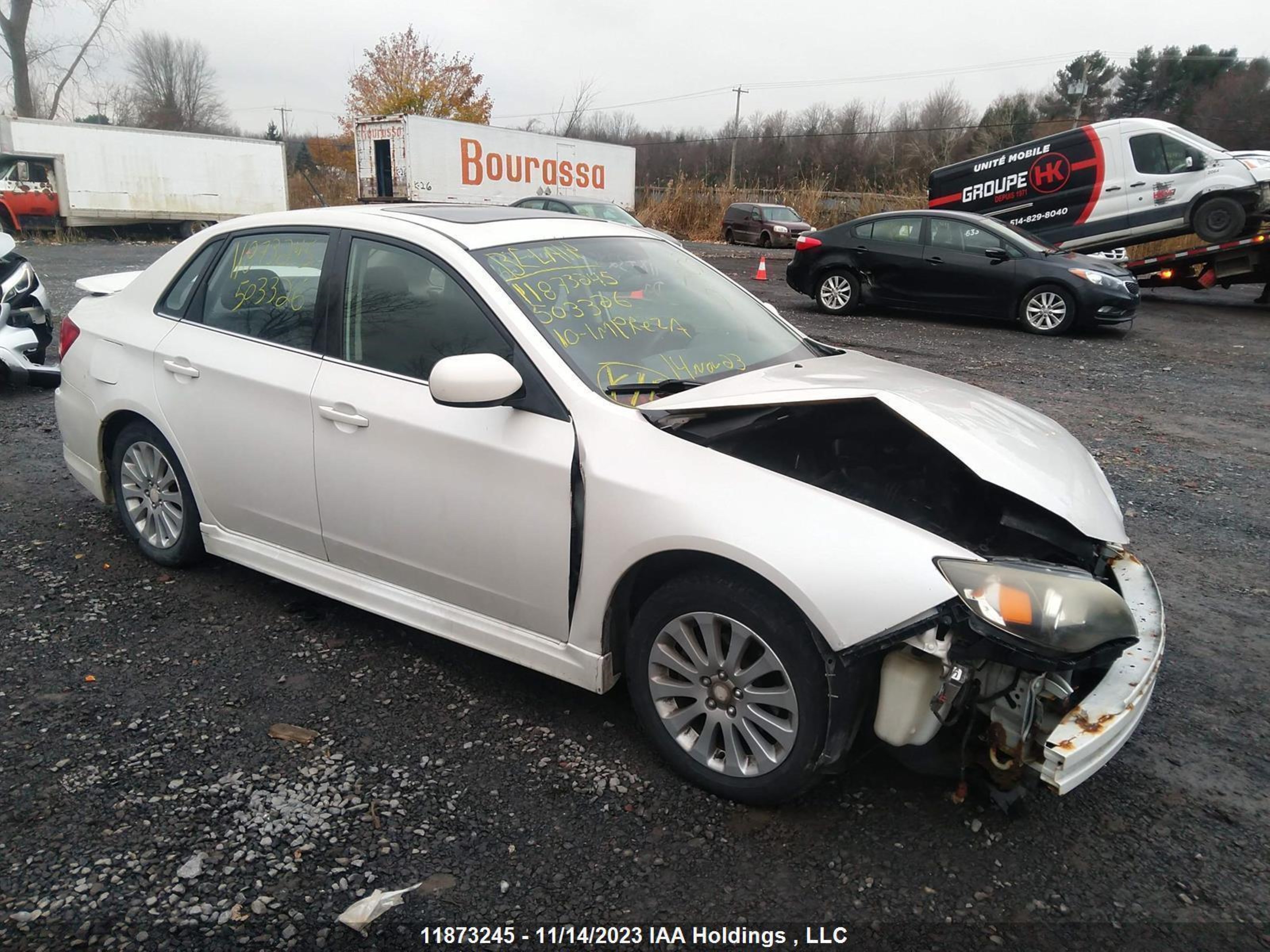 SUBARU IMPREZA 2010 jf1ge6c67ah503326