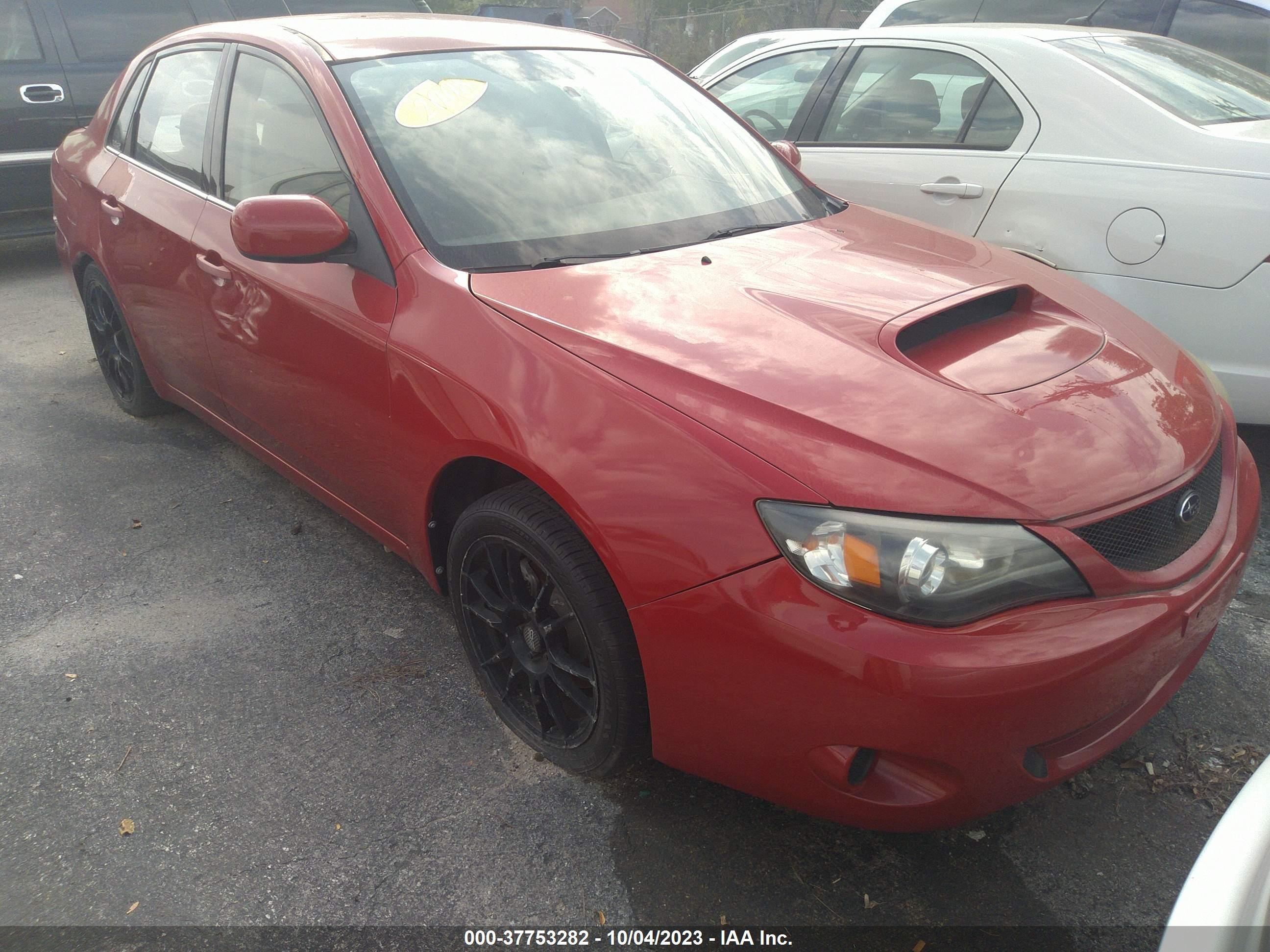 SUBARU IMPREZA 2008 jf1ge74618g511930