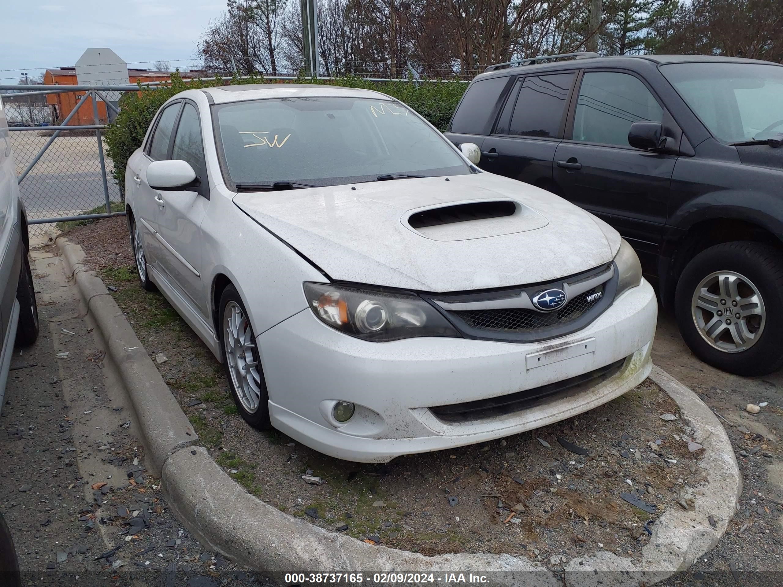 SUBARU IMPREZA 2009 jf1ge76629g501969