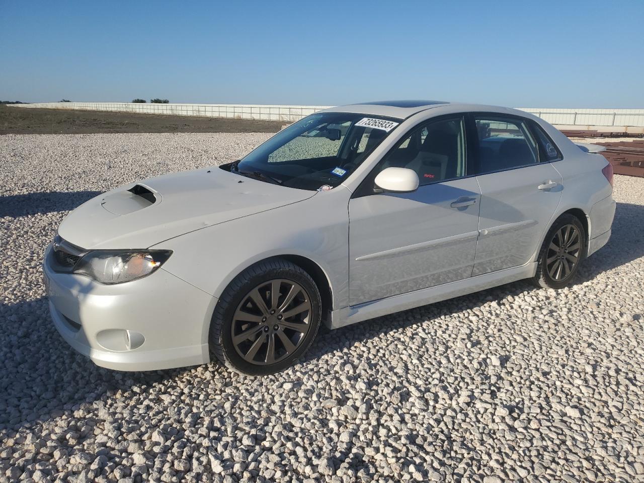 SUBARU WRX 2009 jf1ge76629g502832