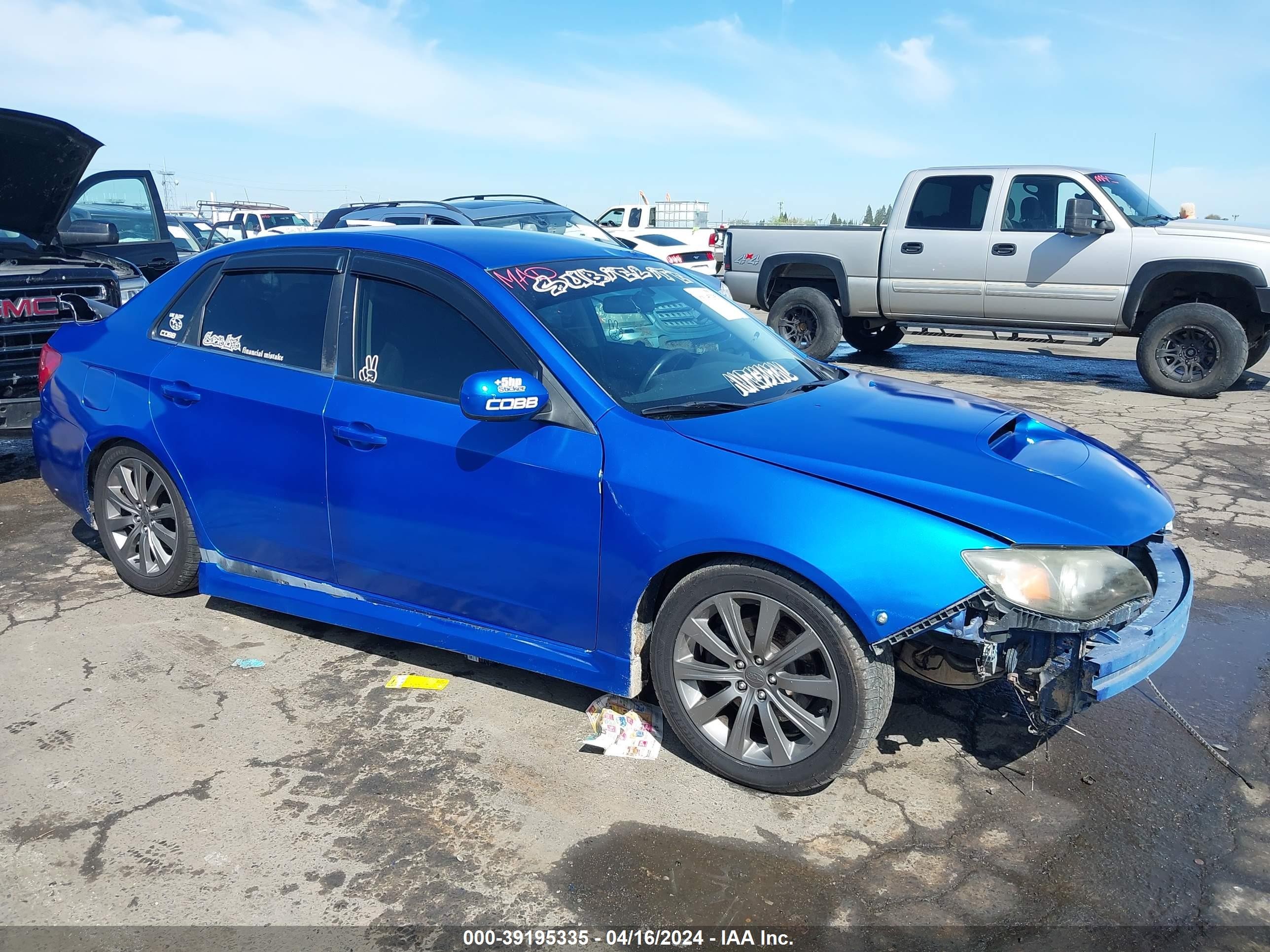 SUBARU IMPREZA 2009 jf1ge76679g510926