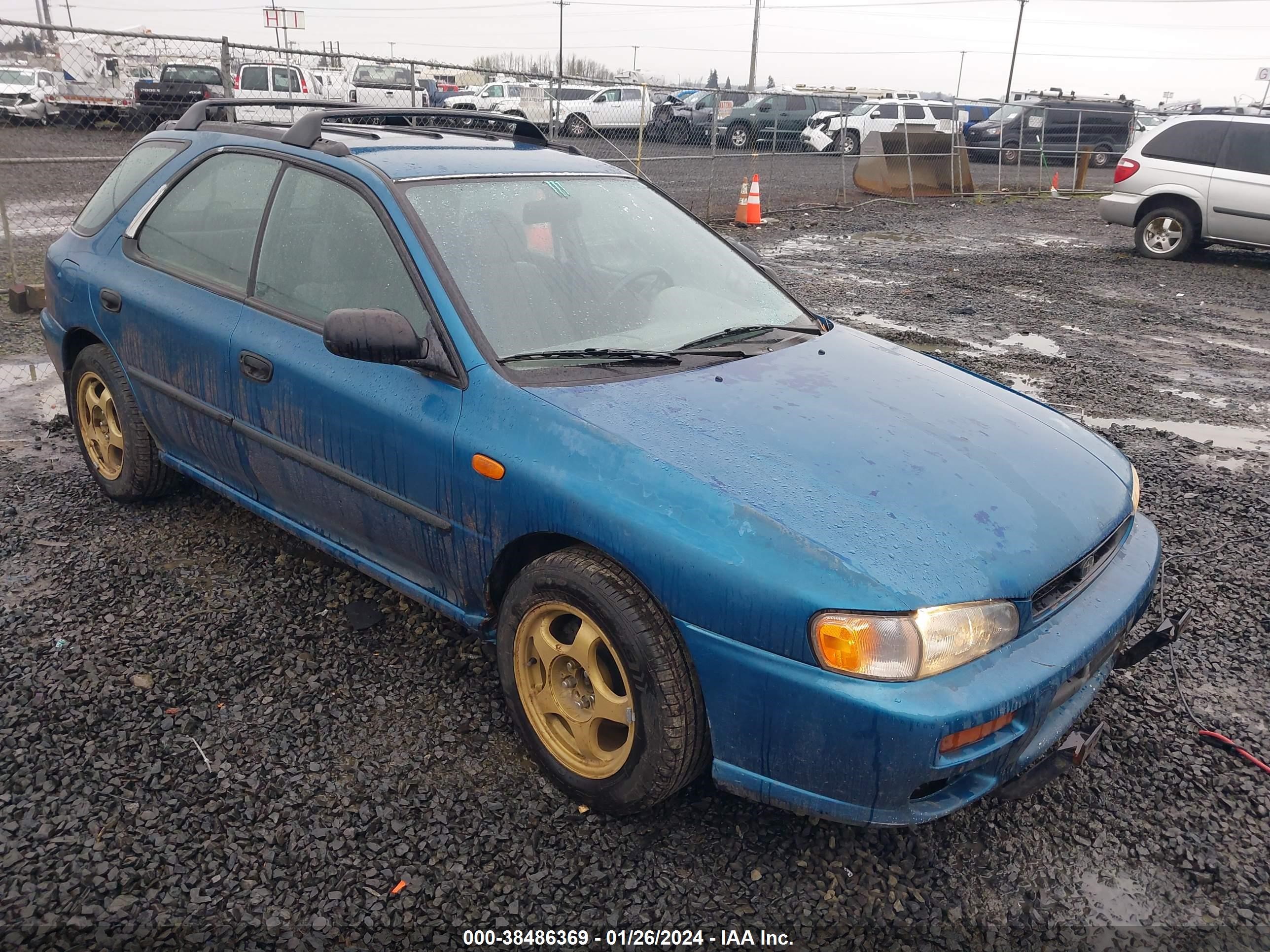 SUBARU IMPREZA 1997 jf1gf4351vg821270