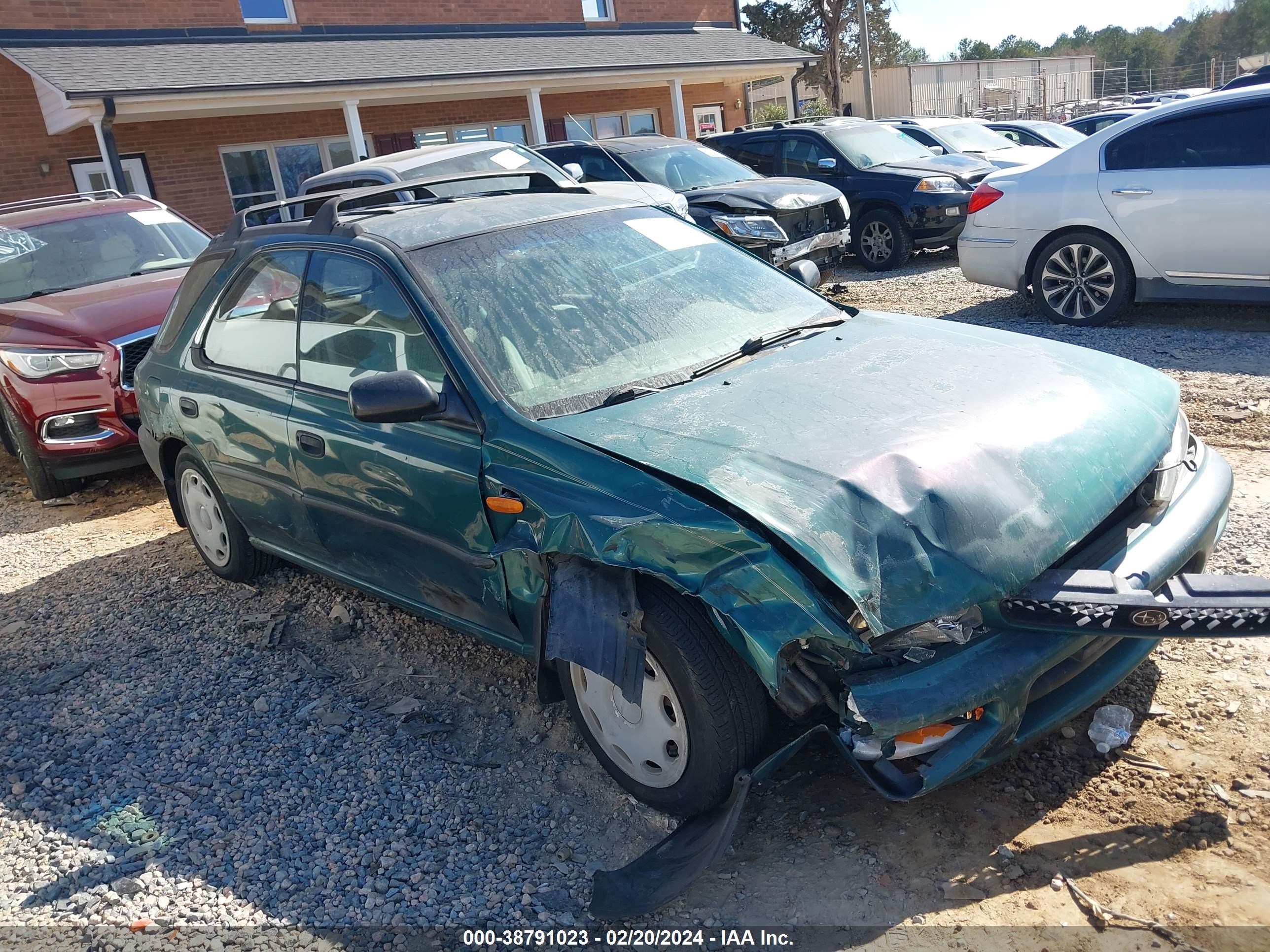 SUBARU IMPREZA 1998 jf1gf4353wh811402