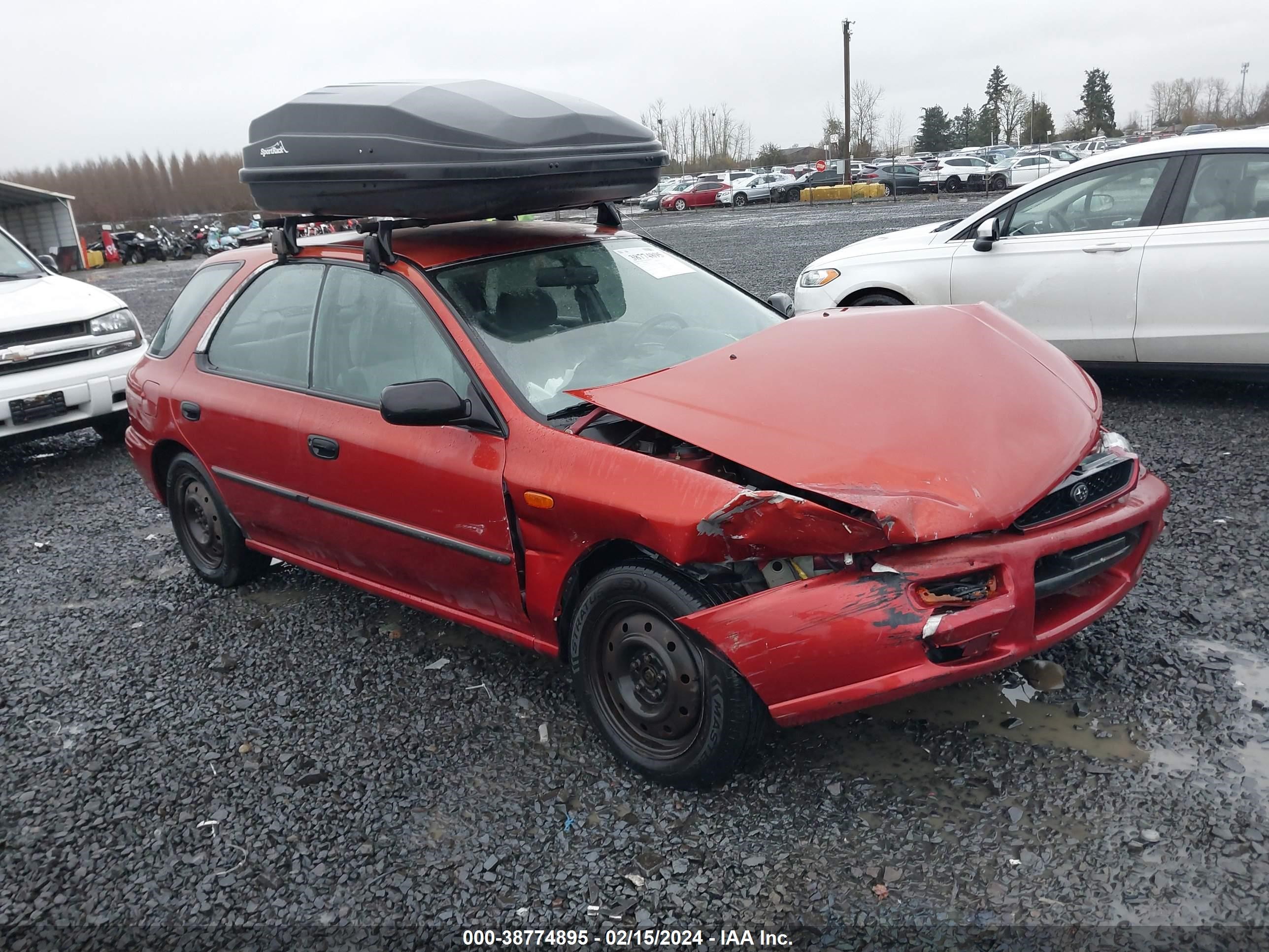 SUBARU IMPREZA 2000 jf1gf435xyh811433