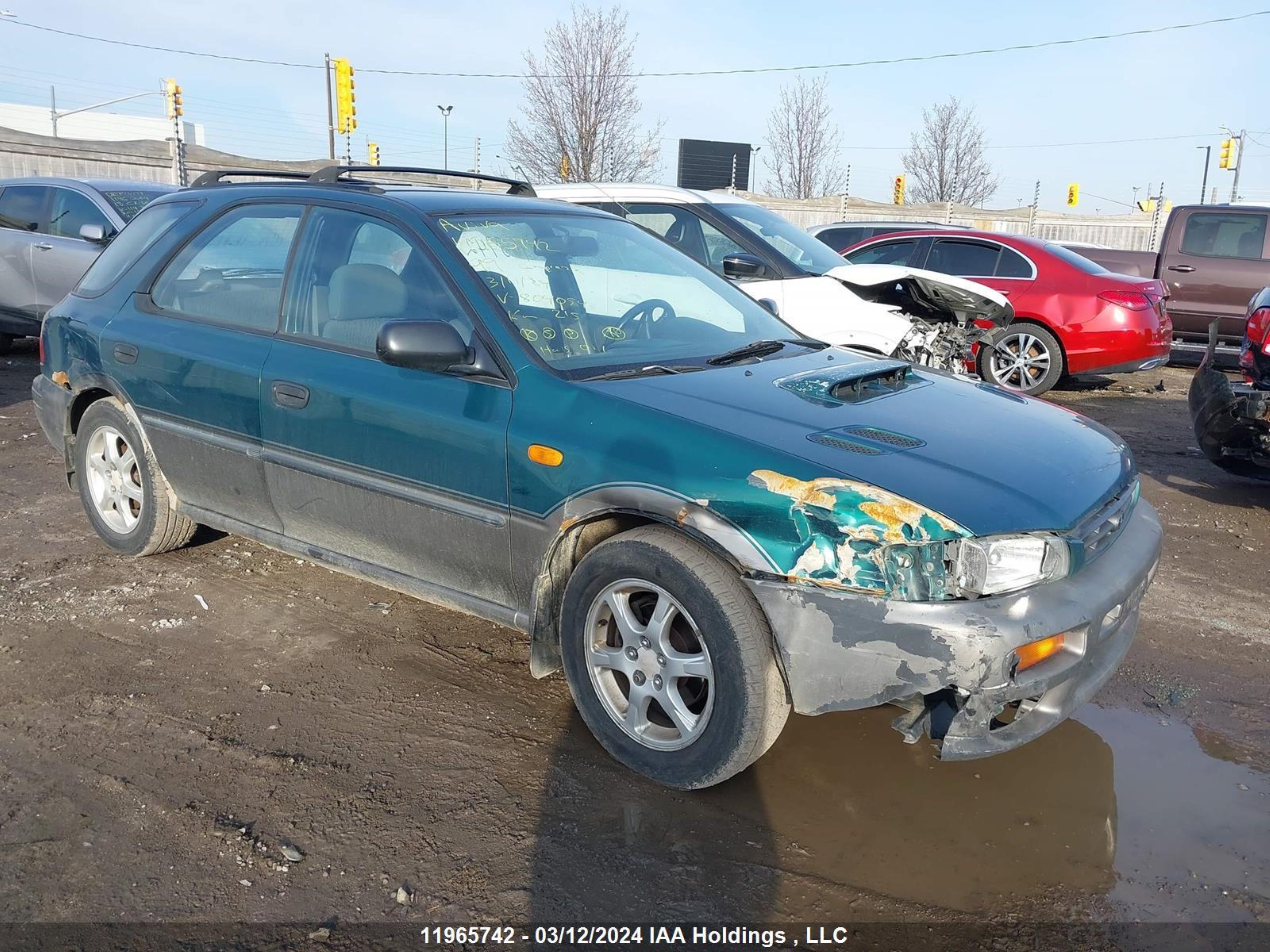 SUBARU IMPREZA 1999 jf1gf4851xh804054