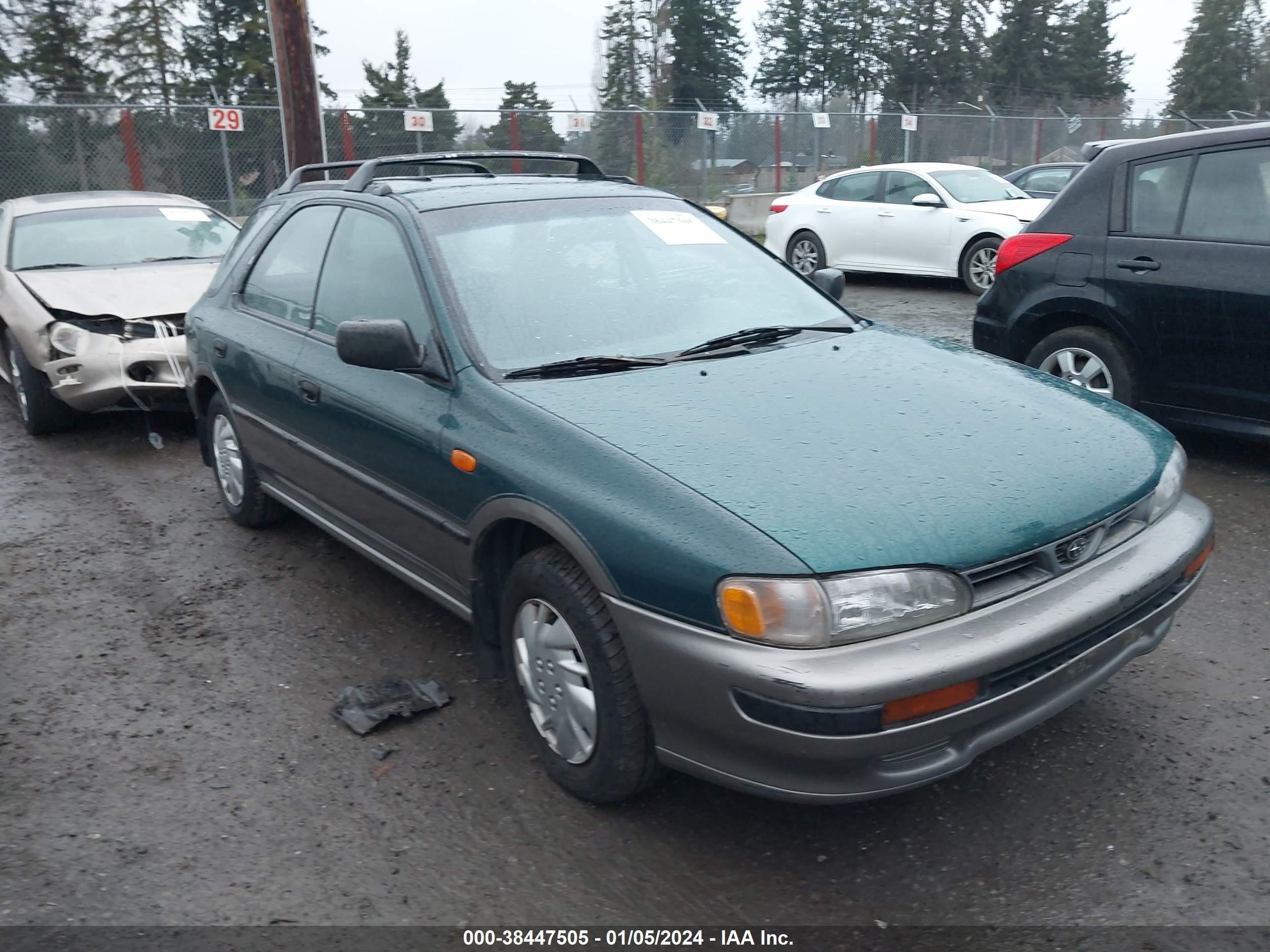 SUBARU IMPREZA 1996 jf1gf4854tg815405