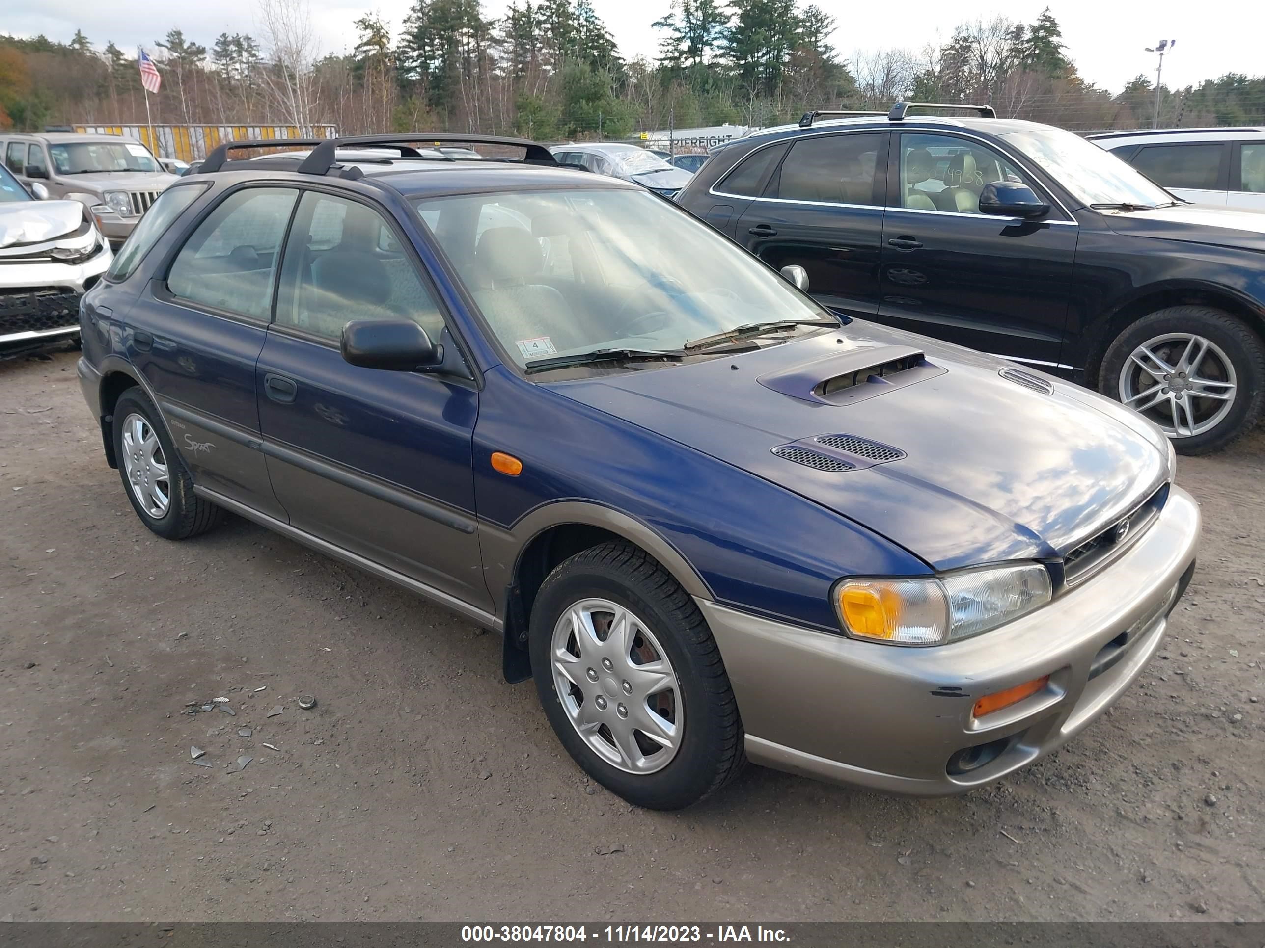 SUBARU IMPREZA 1997 jf1gf4855vg822480