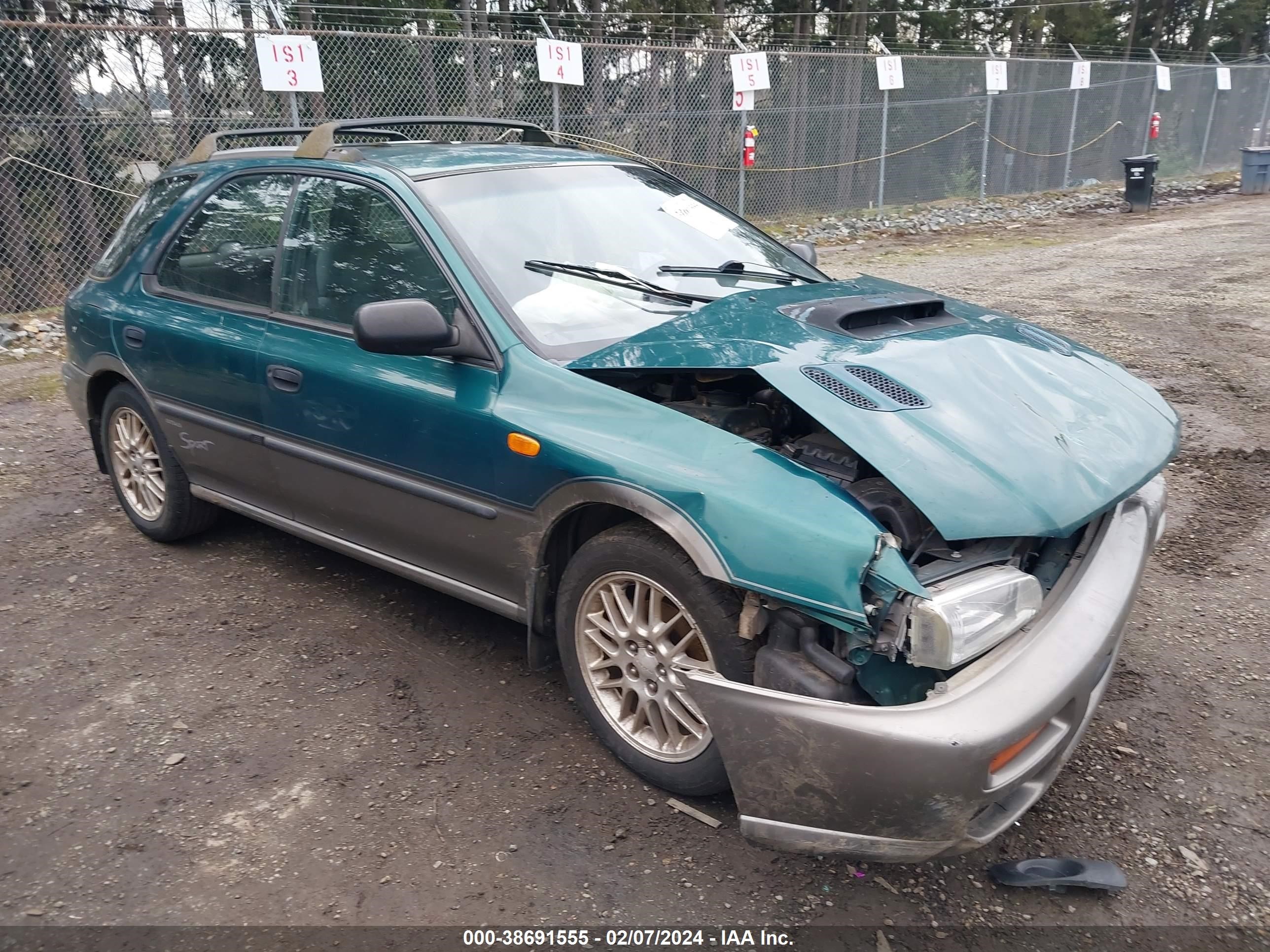 SUBARU IMPREZA 1999 jf1gf4856xg813788