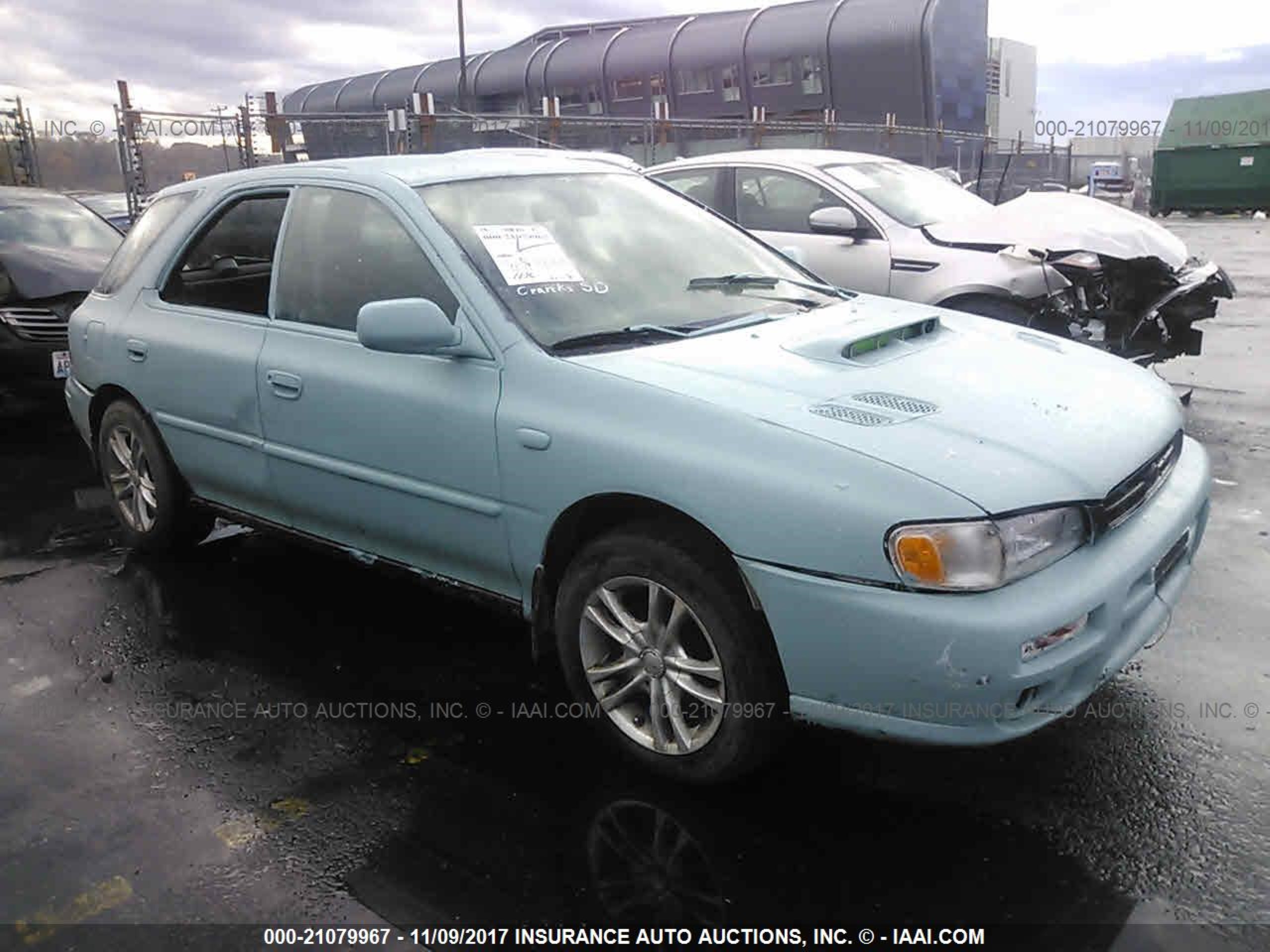 SUBARU IMPREZA 2000 jf1gf4859yh808080