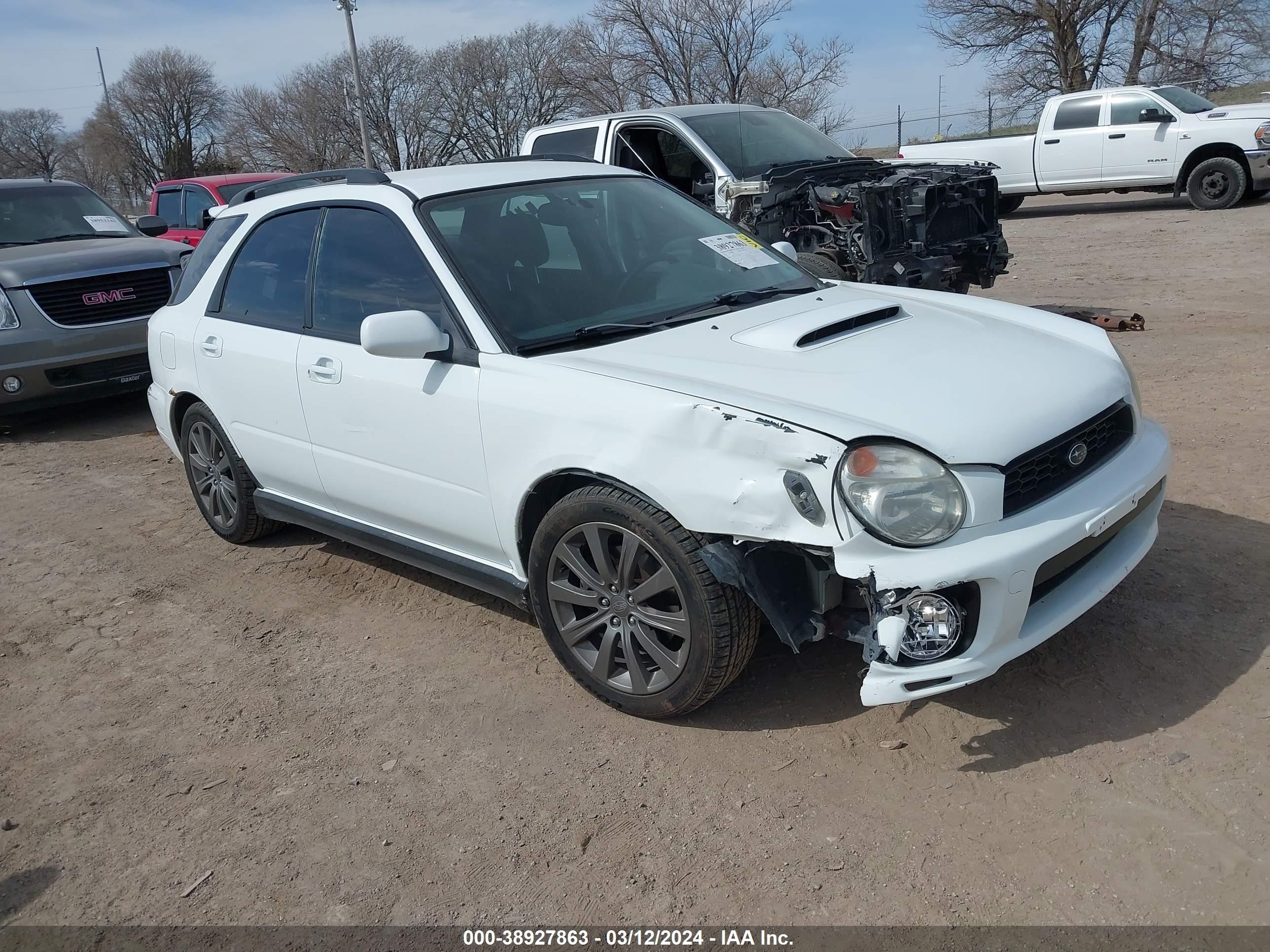 SUBARU IMPREZA 2003 jf1gg29653h806117