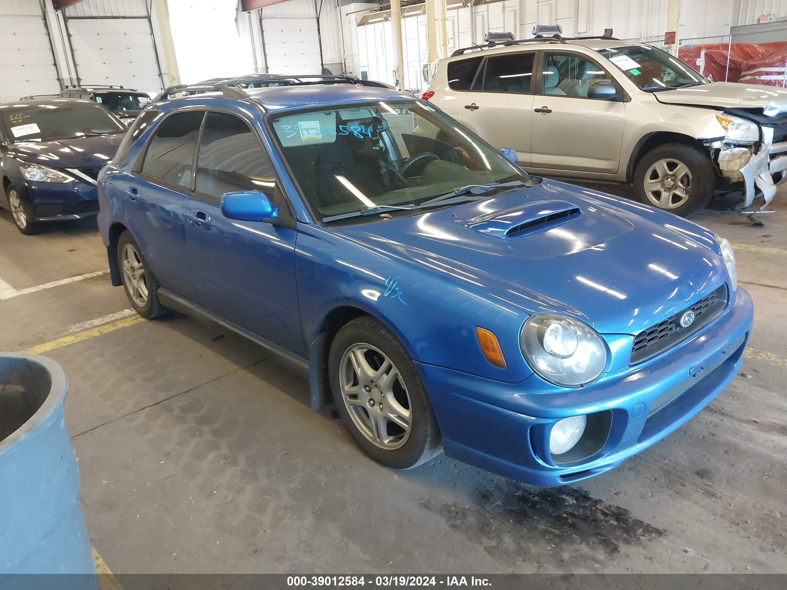 SUBARU IMPREZA 2002 jf1gg29662g819365