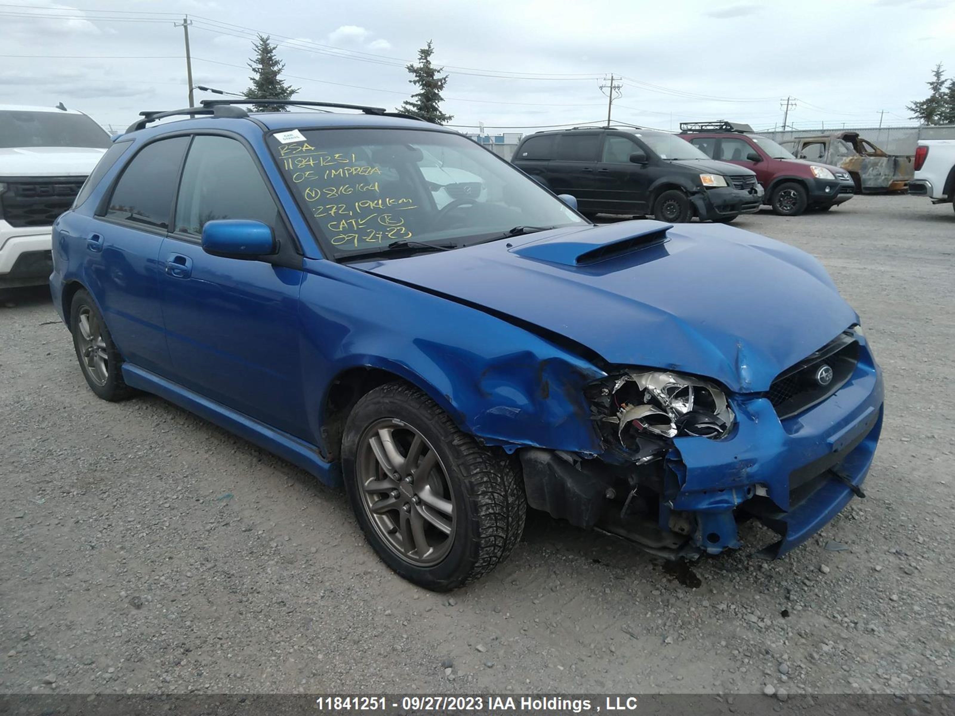 SUBARU IMPREZA 2005 jf1gg29685g816164