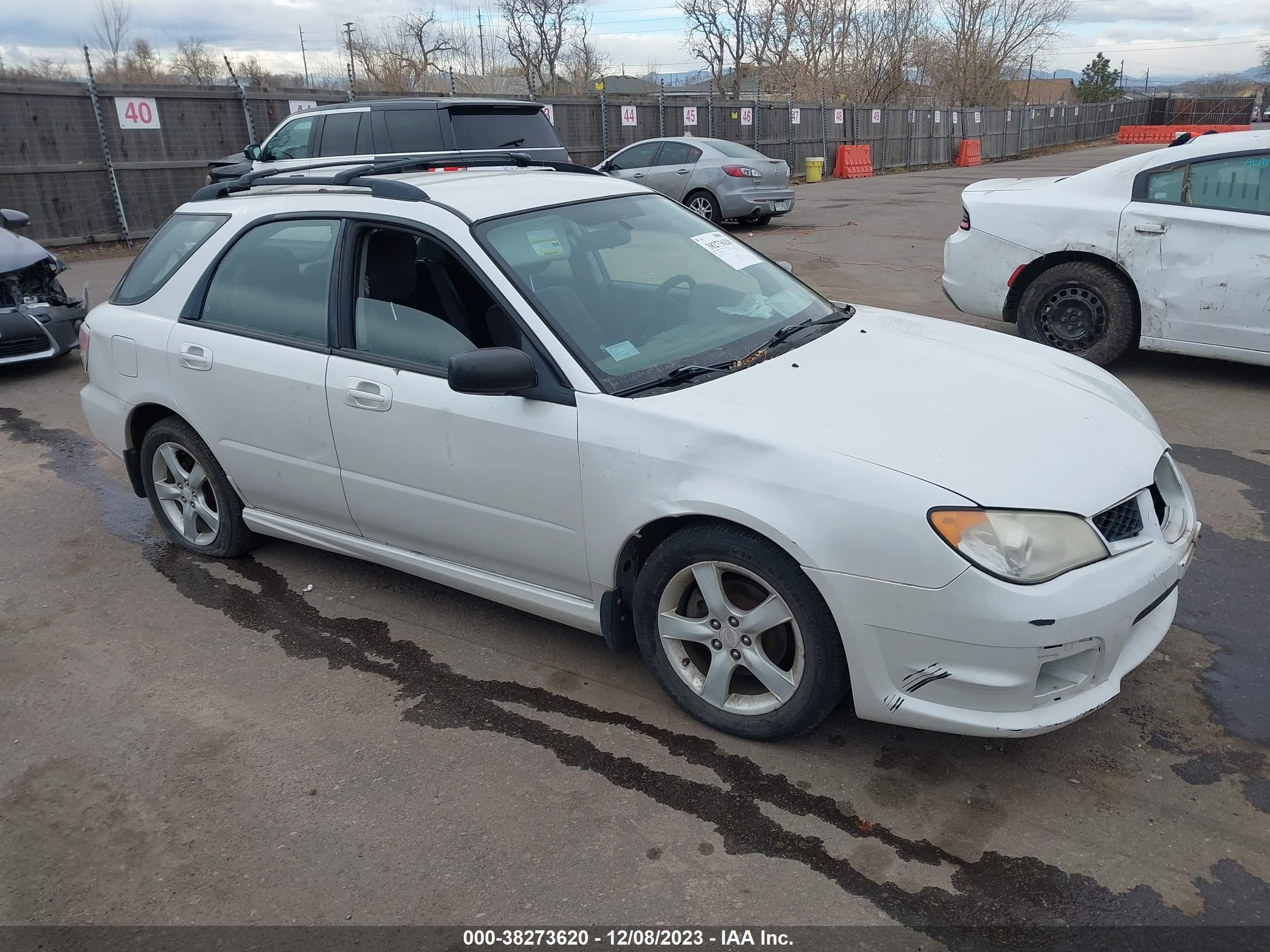 SUBARU IMPREZA 2007 jf1gg61637h814239