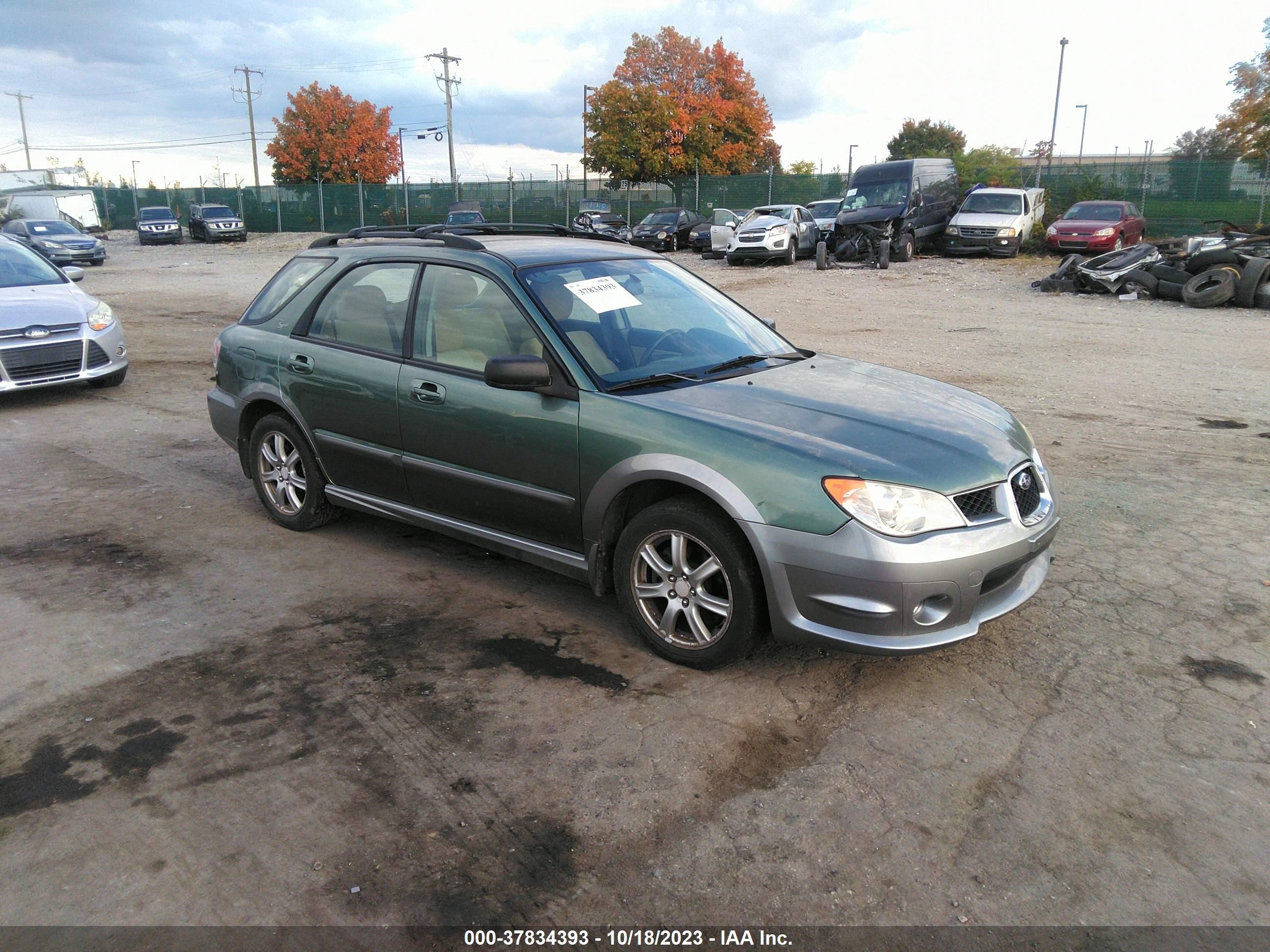 SUBARU IMPREZA 2007 jf1gg63667g810981