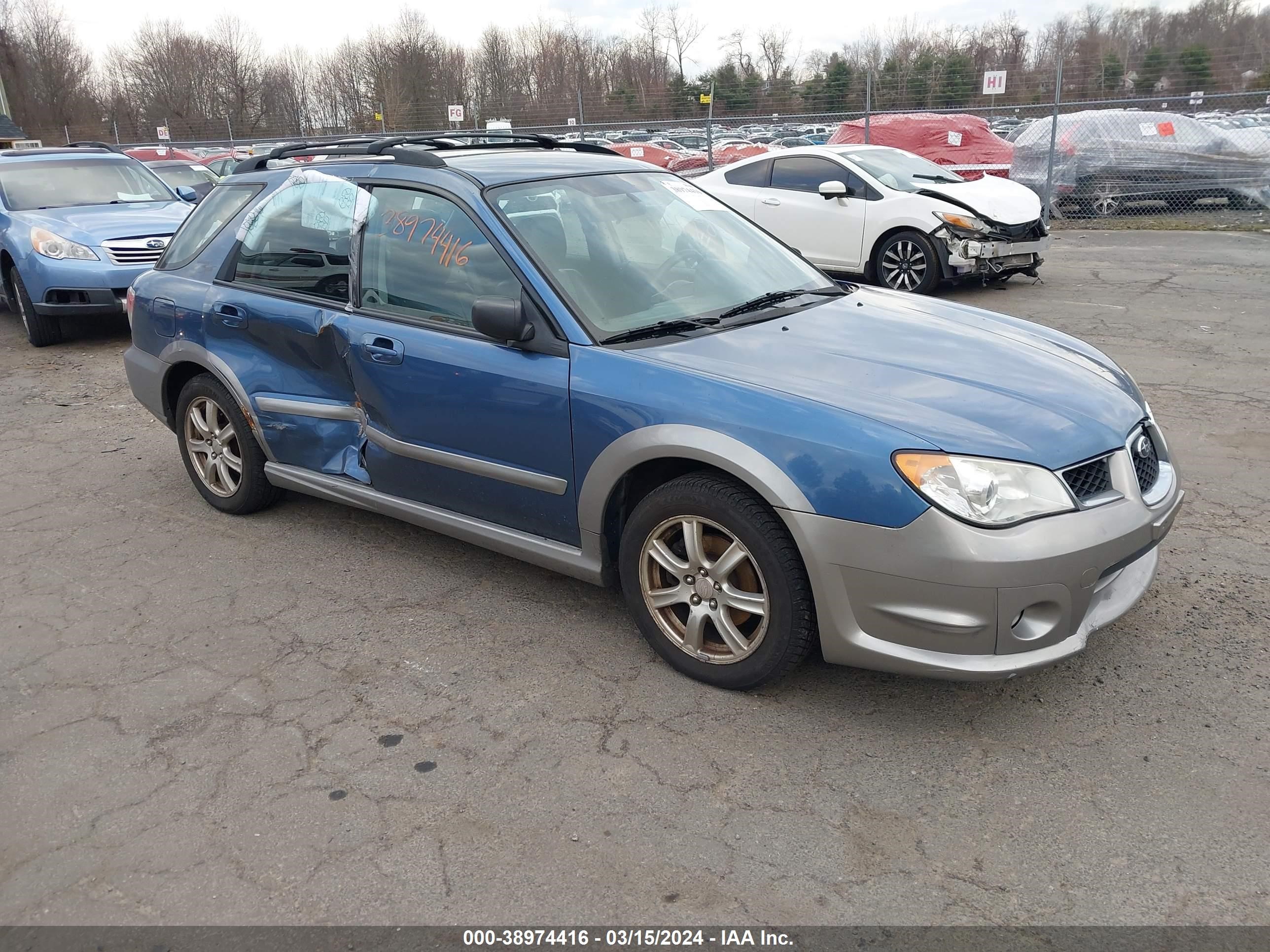 SUBARU IMPREZA 2007 jf1gg63687g803241