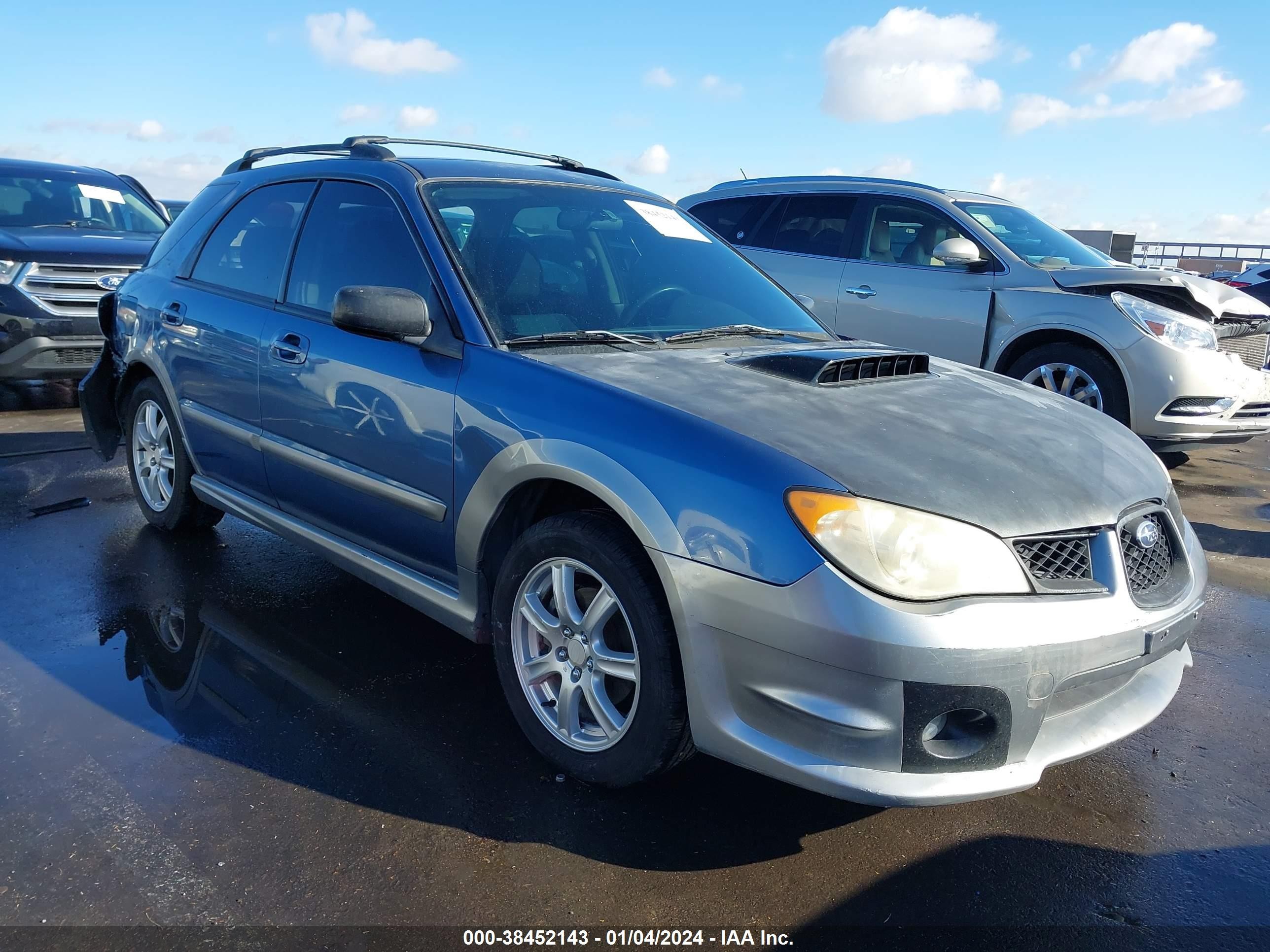 SUBARU IMPREZA 2007 jf1gg636x7g816198