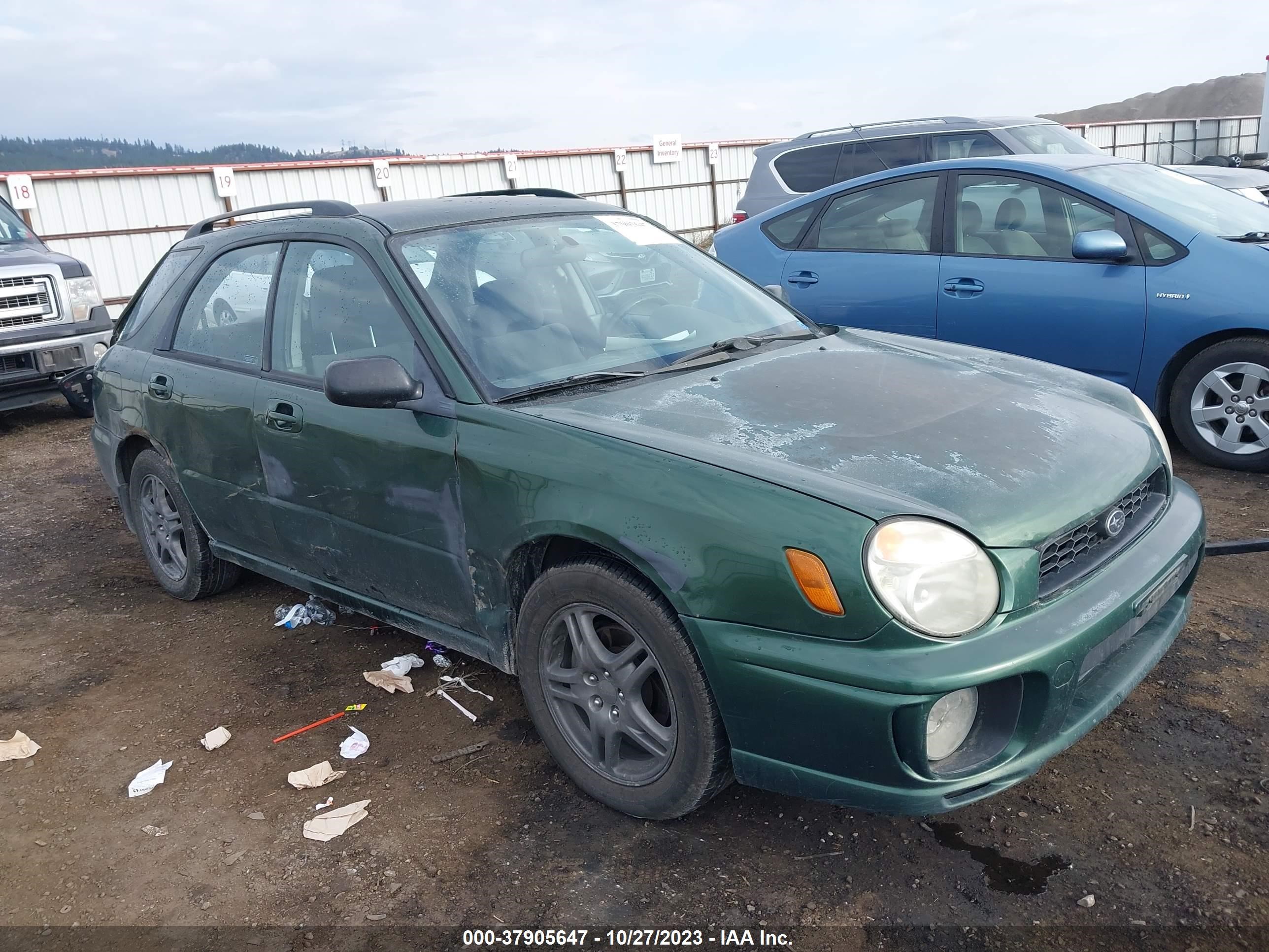 SUBARU IMPREZA 2003 jf1gg65513g812281