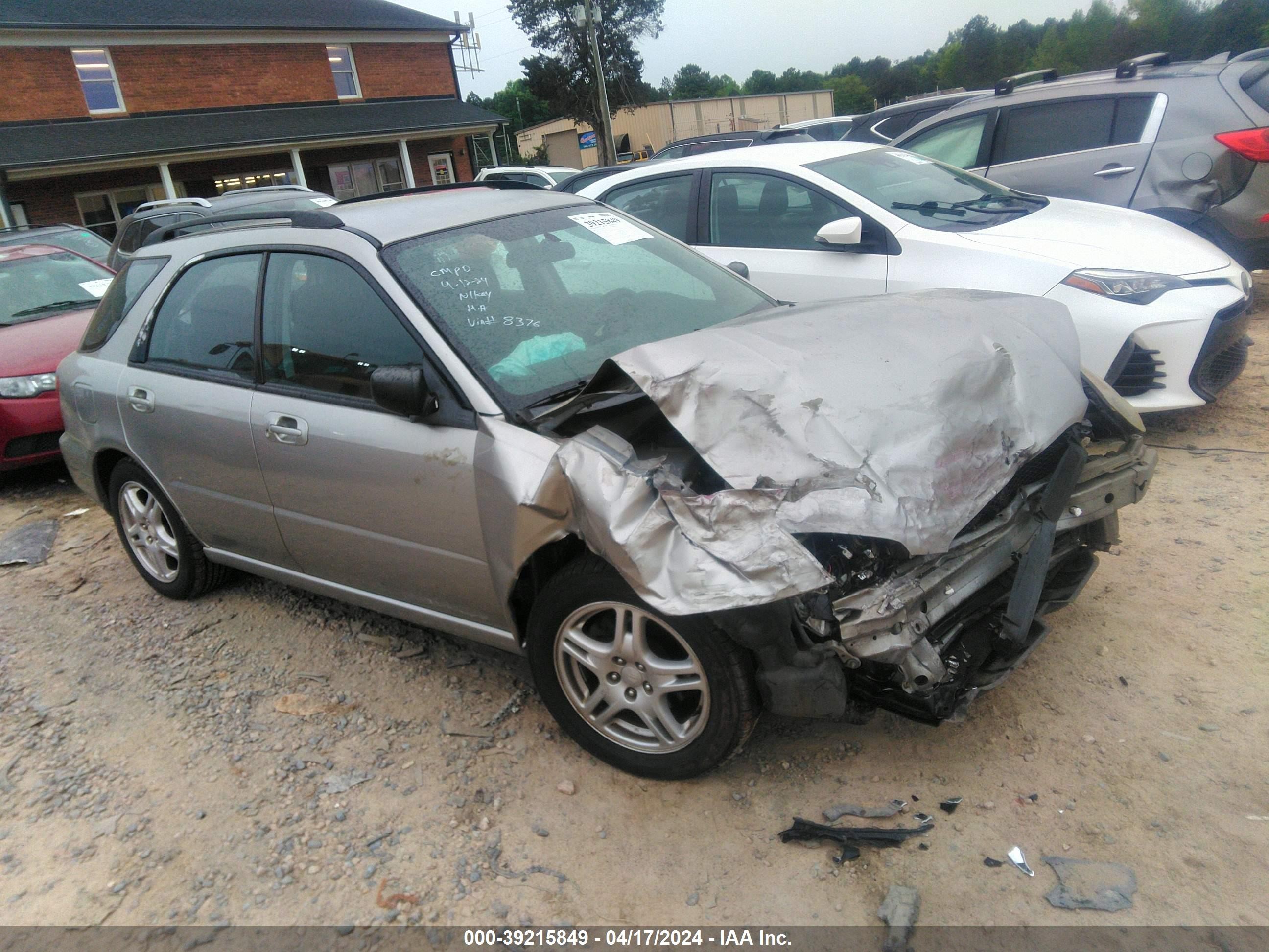 SUBARU IMPREZA 2005 jf1gg67565h818376