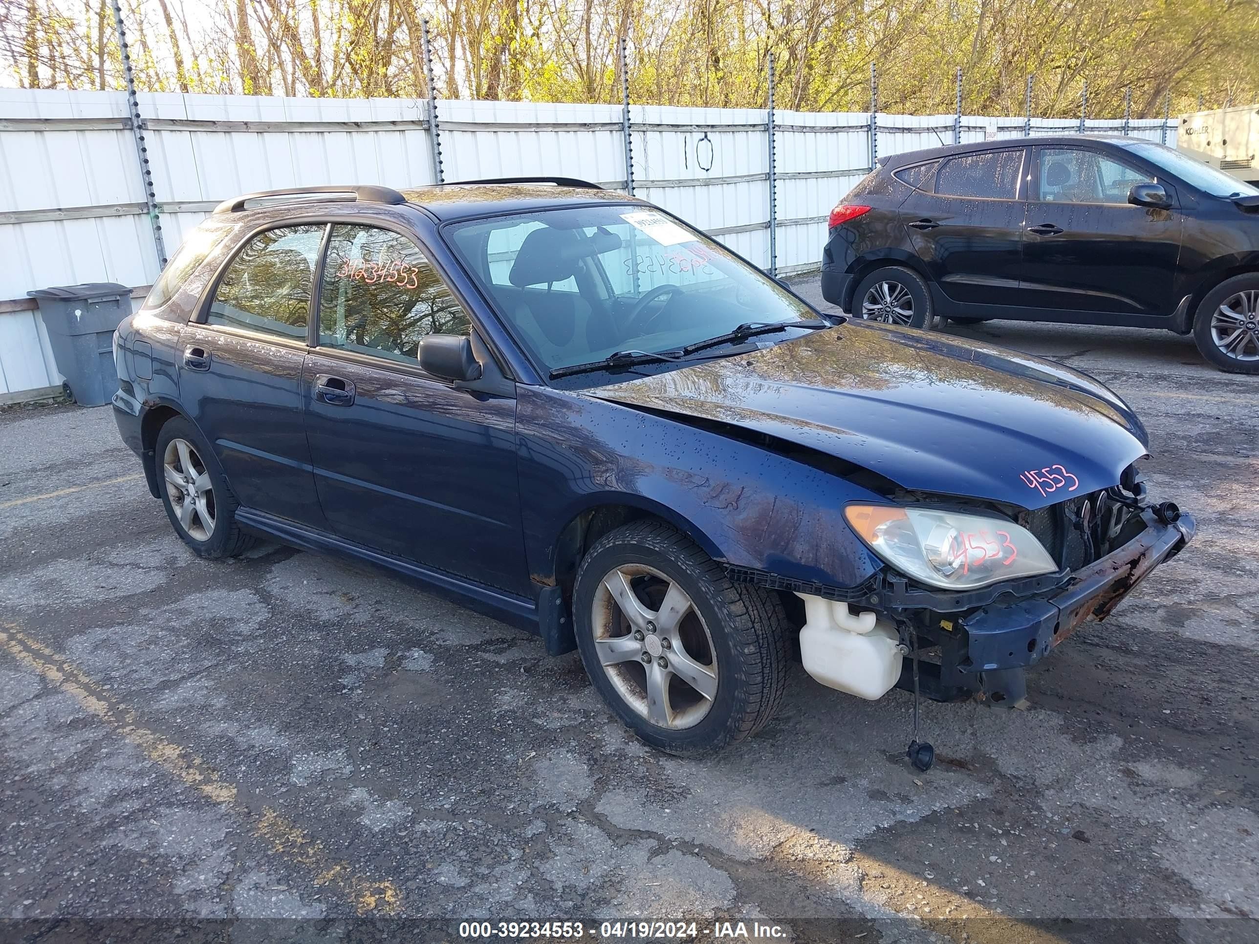 SUBARU IMPREZA 2006 jf1gg67606h812101