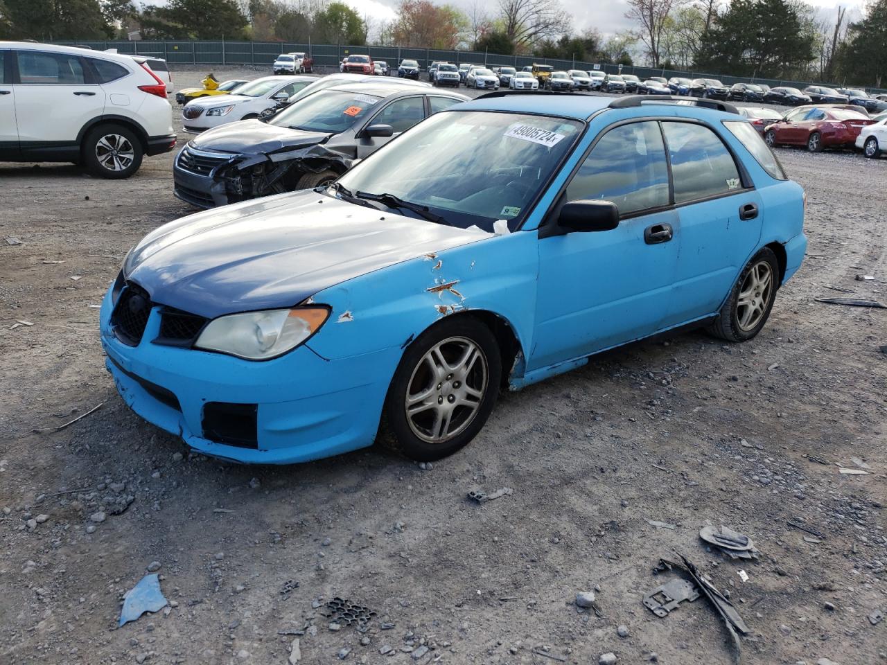 SUBARU IMPREZA 2006 jf1gg67616h802404