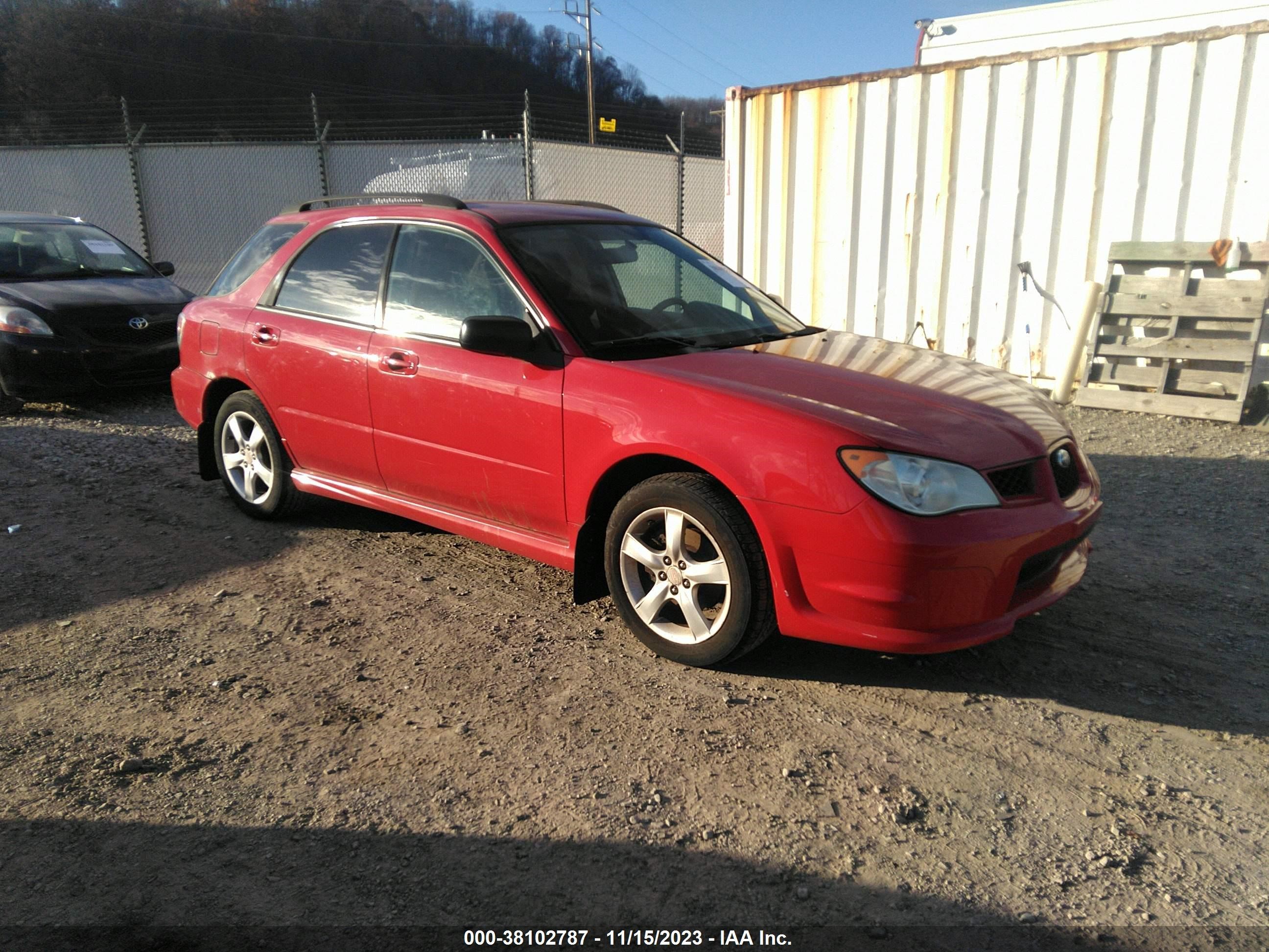 SUBARU IMPREZA 2006 jf1gg67626h813301