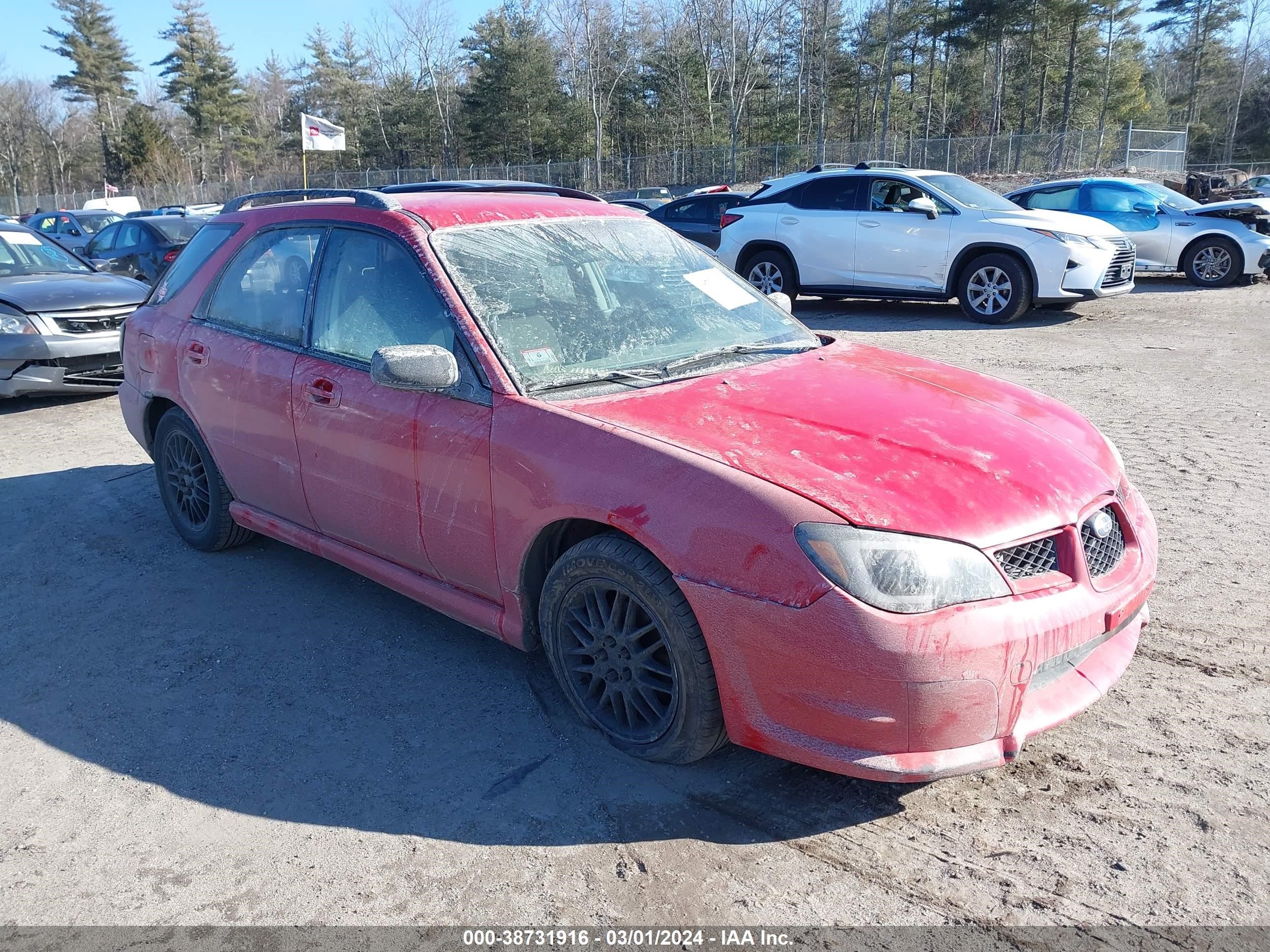 SUBARU IMPREZA 2006 jf1gg67646g813144