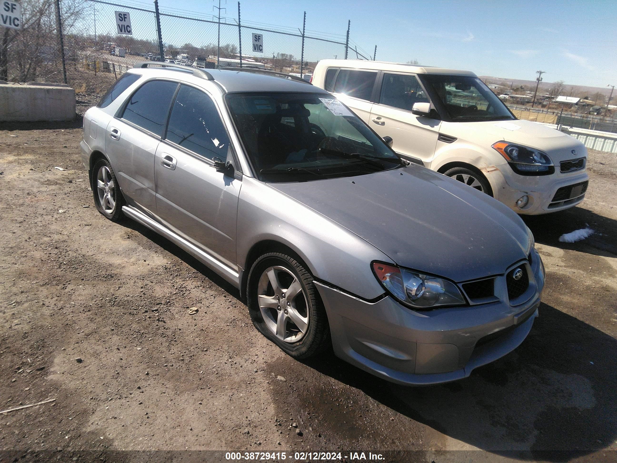 SUBARU IMPREZA 2006 jf1gg67676h800916