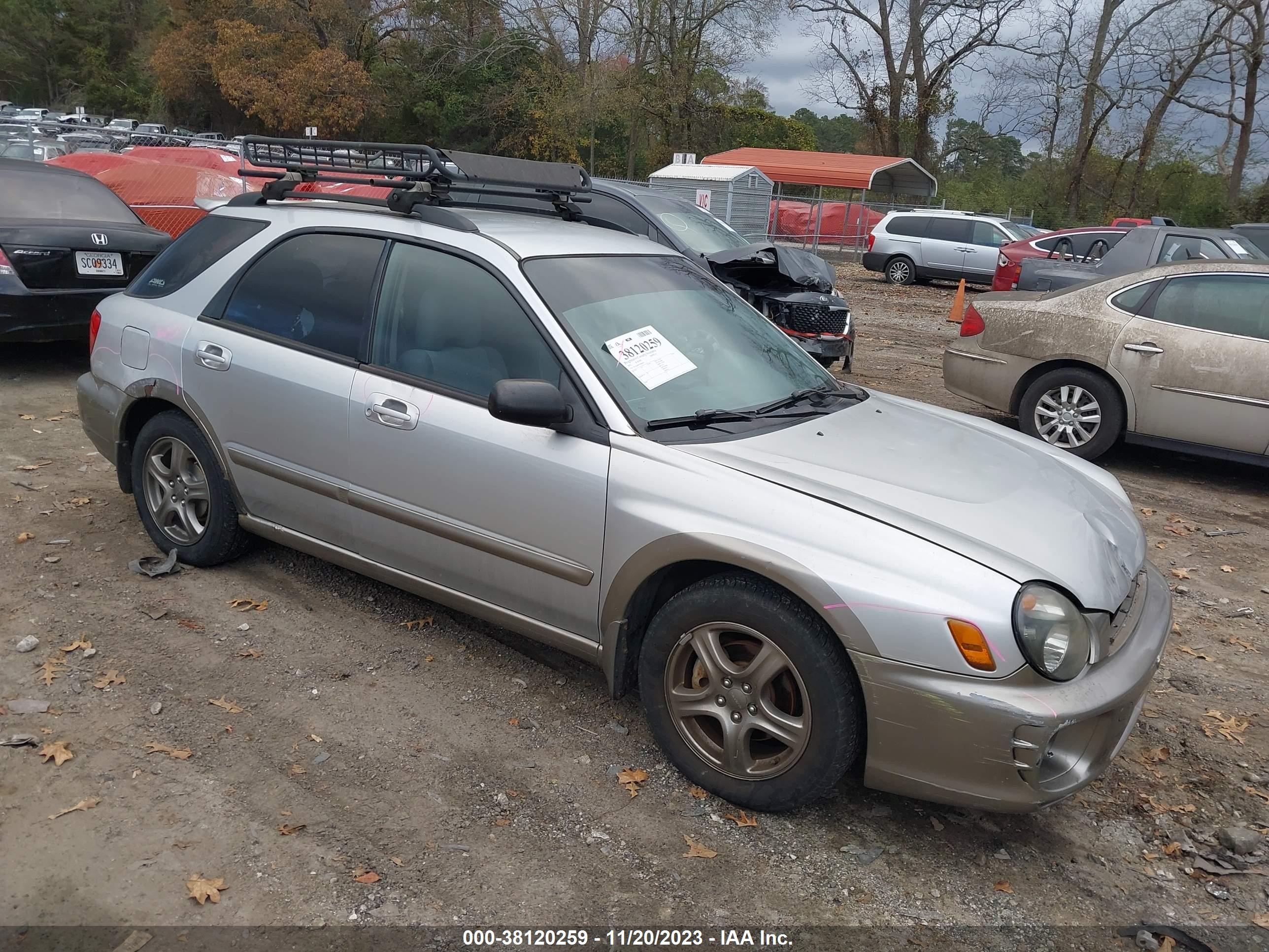 SUBARU IMPREZA 2002 jf1gg68502h806444